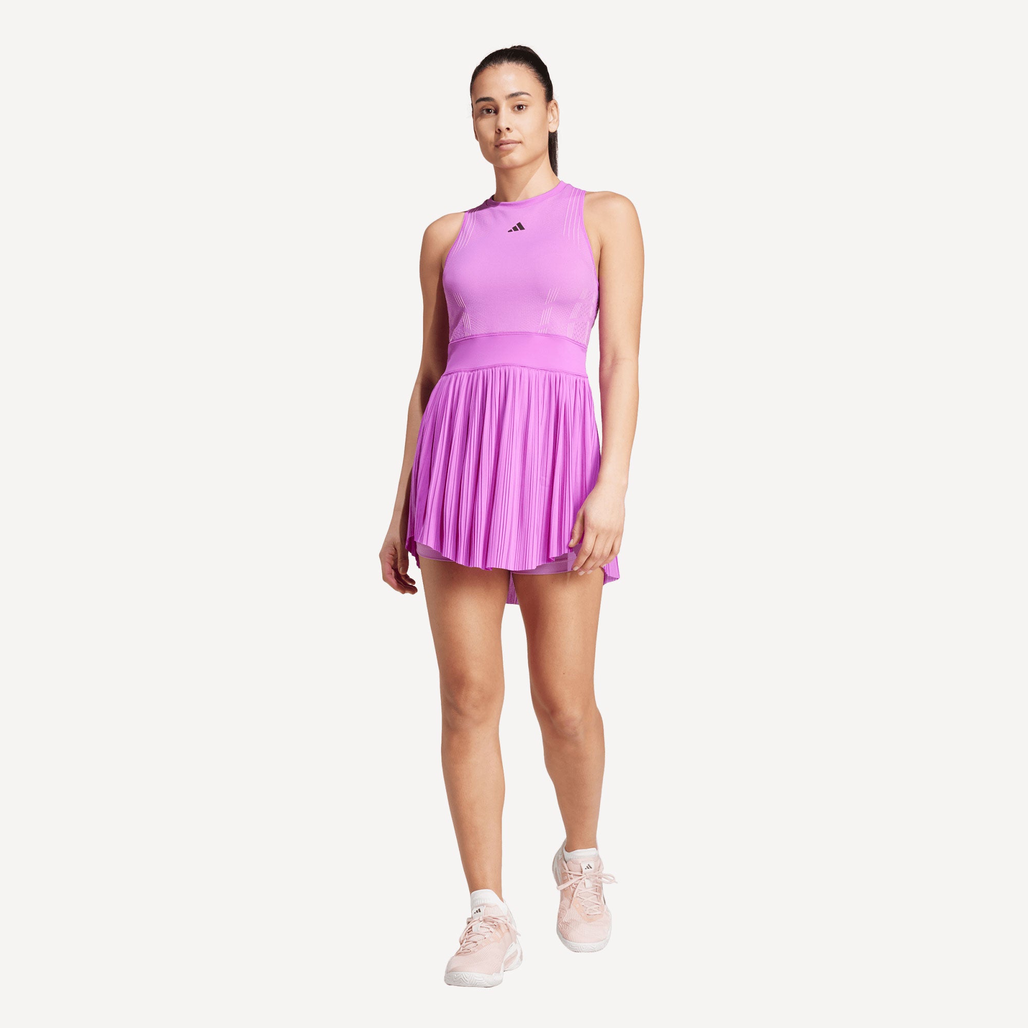 adidas Pro Women's Tennis Dress - Purple (1)