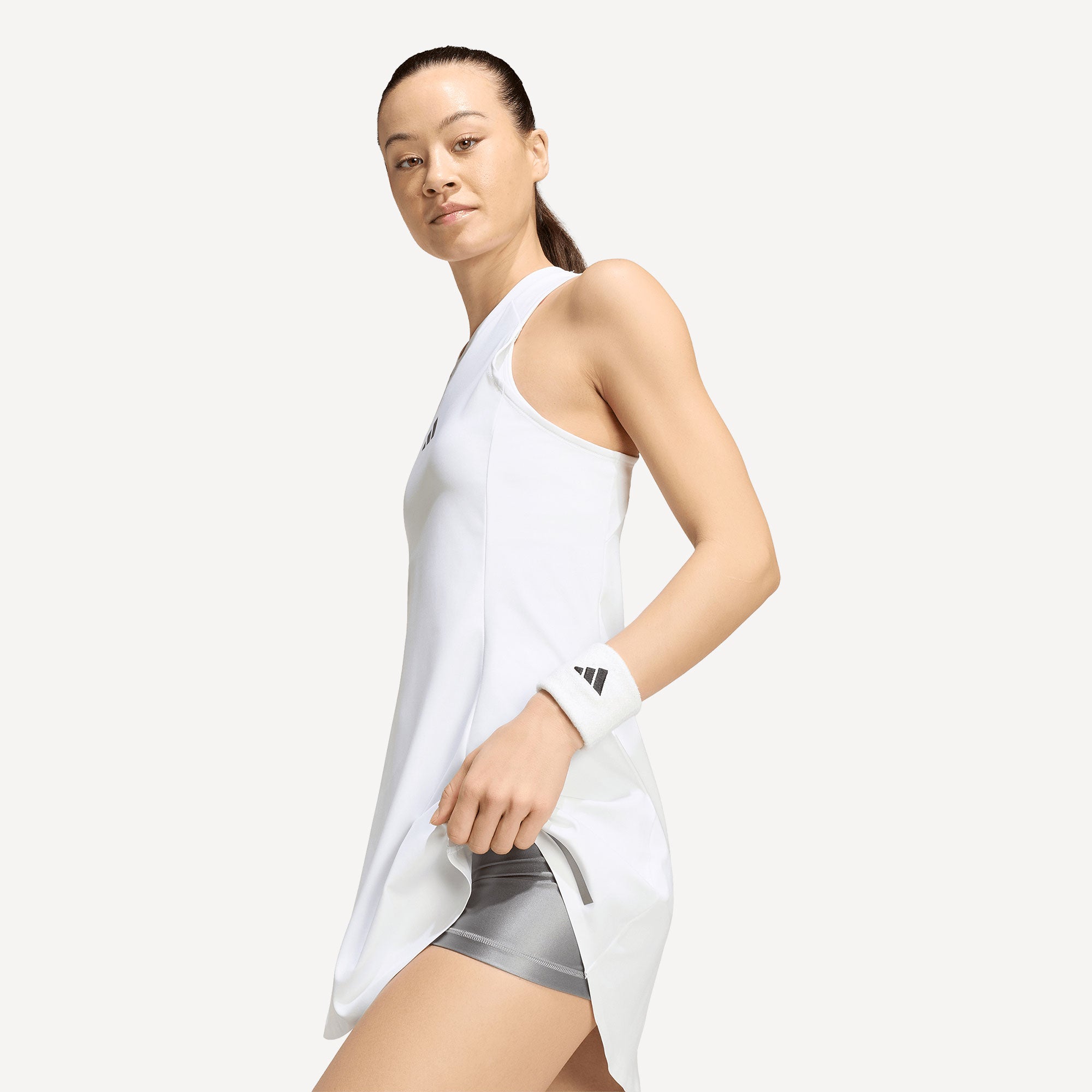 adidas Pro Women's Tennis Dress - White (5)