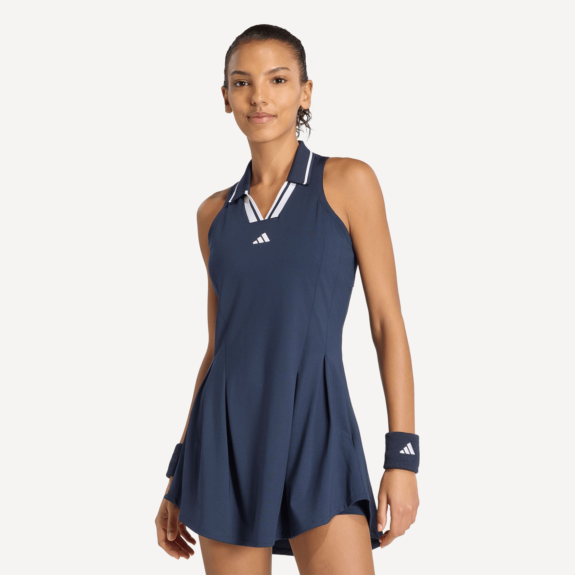 adidas Pro Women's Wow Tennis Dress - Dark Blue (1)