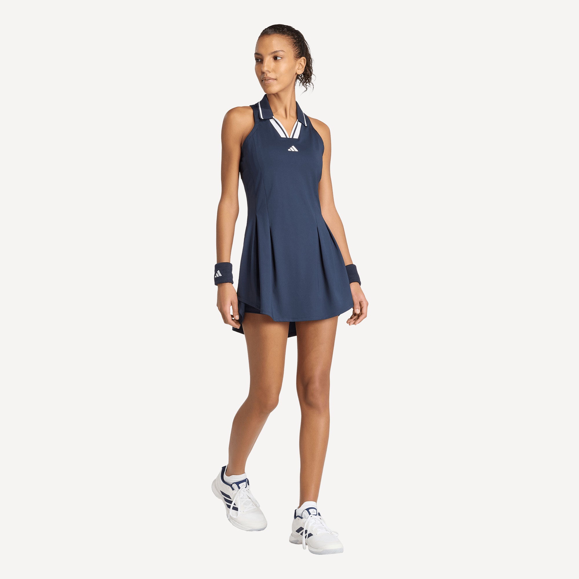 adidas Pro Women's Wow Tennis Dress - Dark Blue (3)