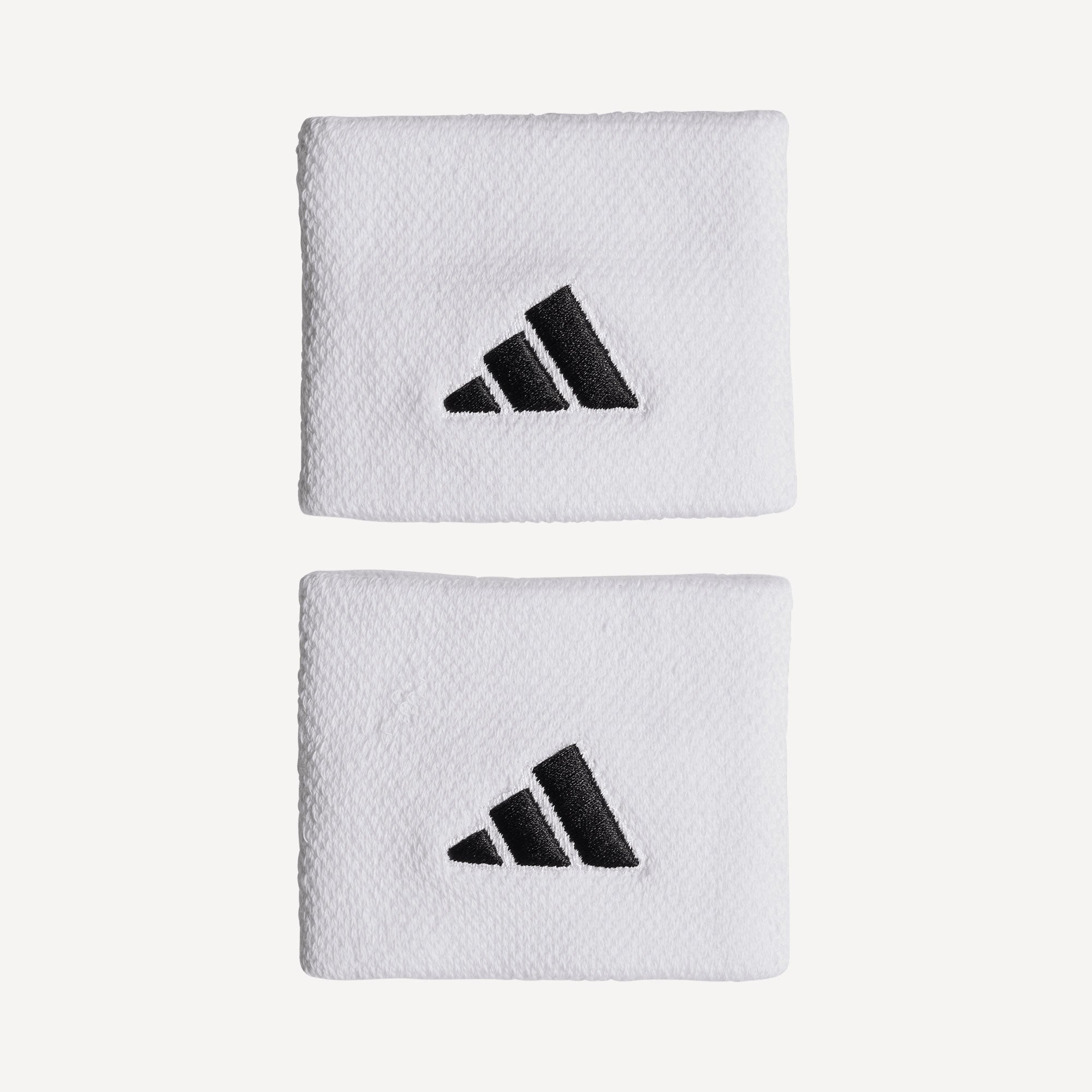 adidas Small Tennis Wristbands White (1)