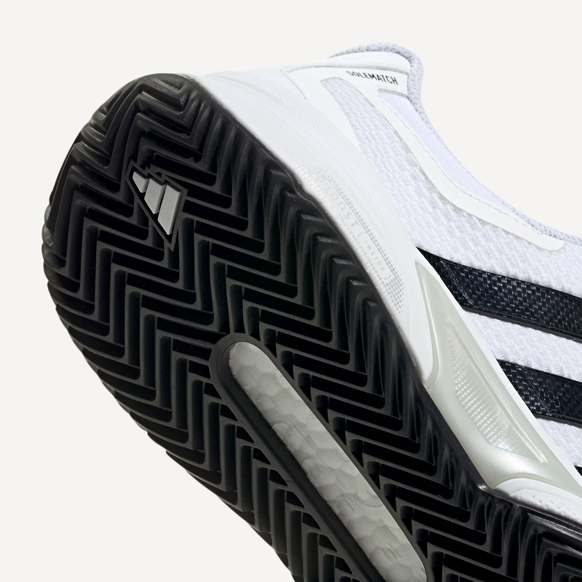 adidas SoleMatch Control 2 Men's Clay Court Tennis Shoes - White (7)