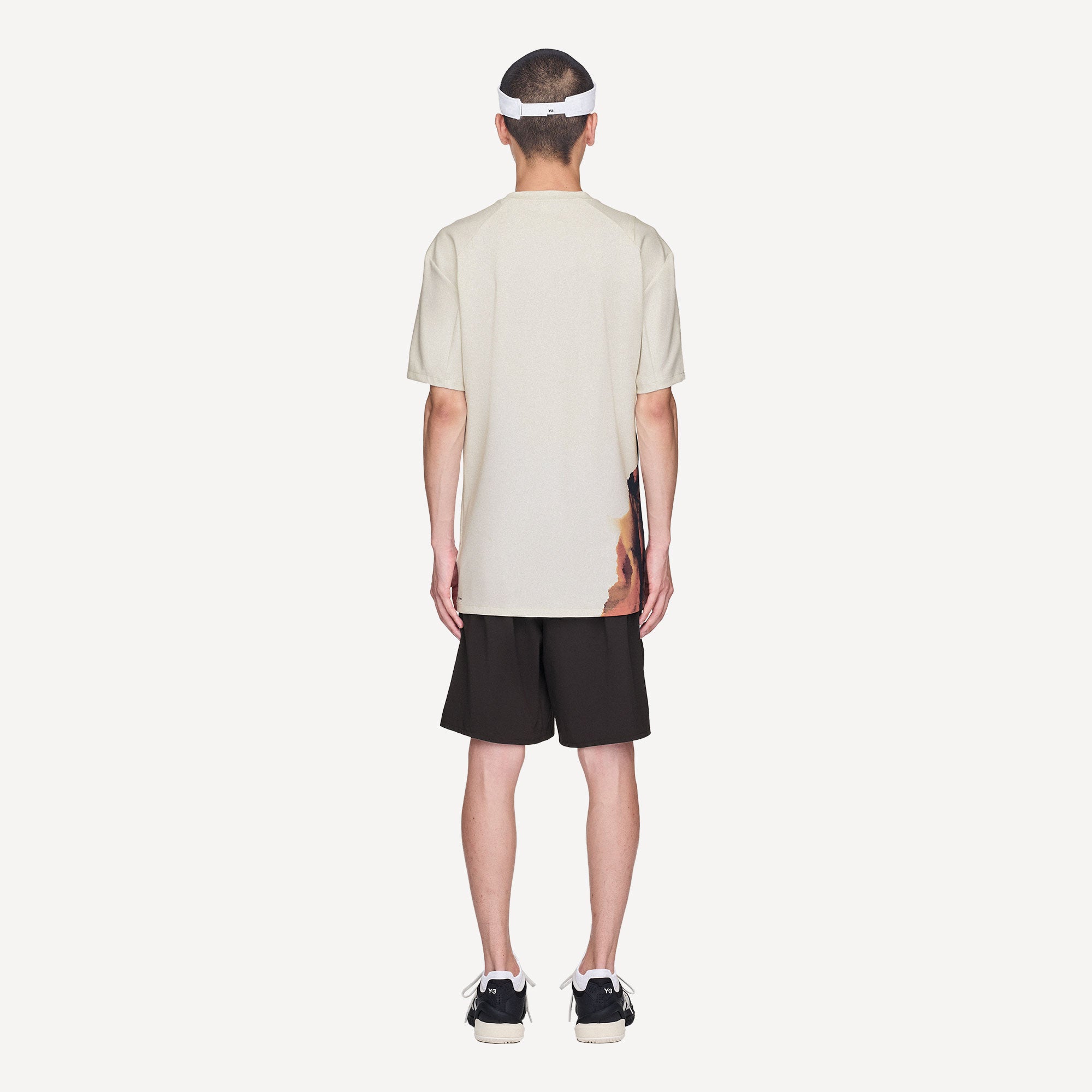 adidas Y-3 Pro US Open Men's Freelift Tennis Shirt - Grey (2)