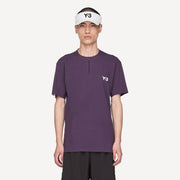 adidas Y-3 Pro US Open Men's Freelift Zip Tennis Shirt - Purple (1)