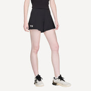 adidas Y-3 Pro US Open Women's Match Tennis Shorts - Black (1)