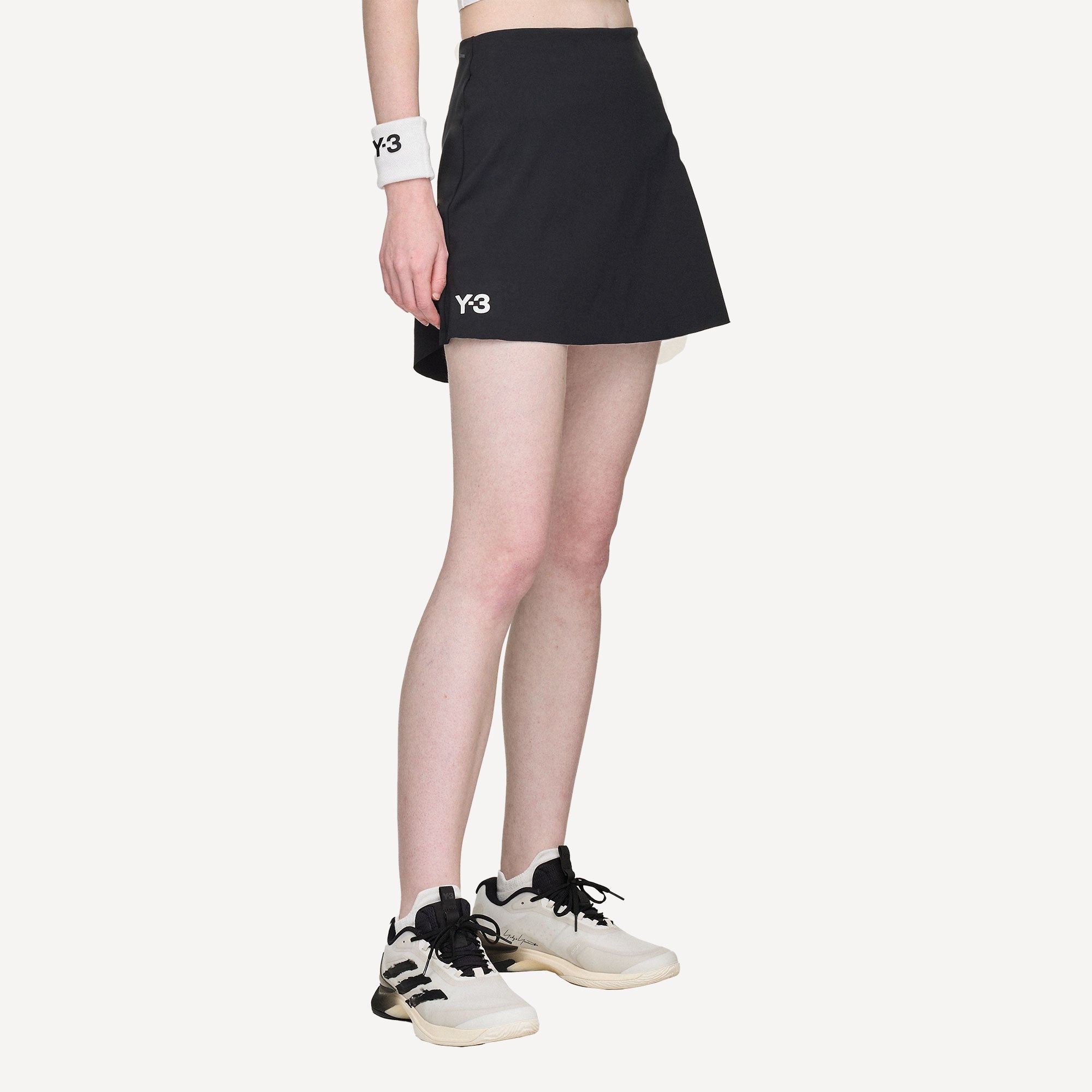 adidas Y-3 Pro US Open Women's Match Tennis Skirt - Black (1)