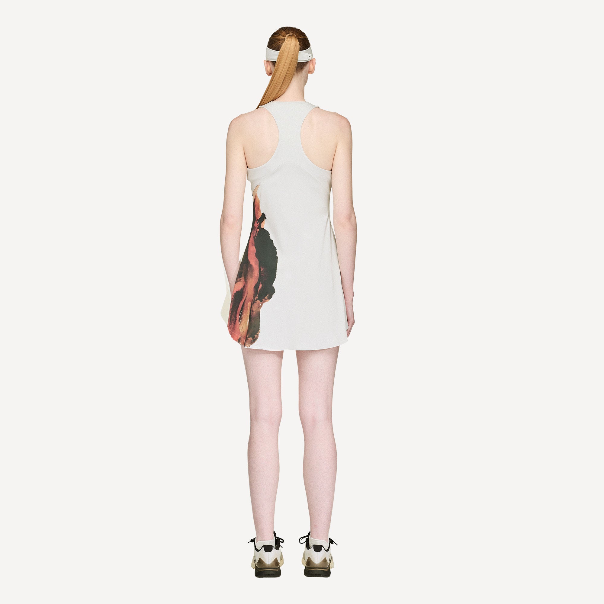 adidas Y-3 Pro US Open Women's Tennis Dress - Grey (2)