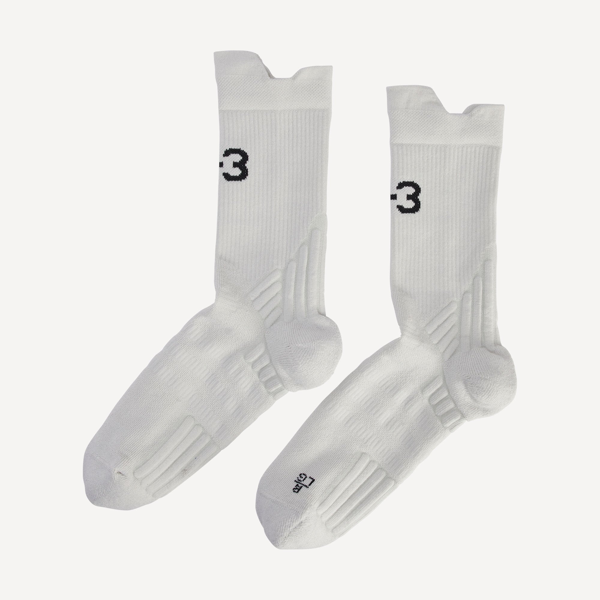 adidas Y-3 Tennis Crew Socks - Grey (1)