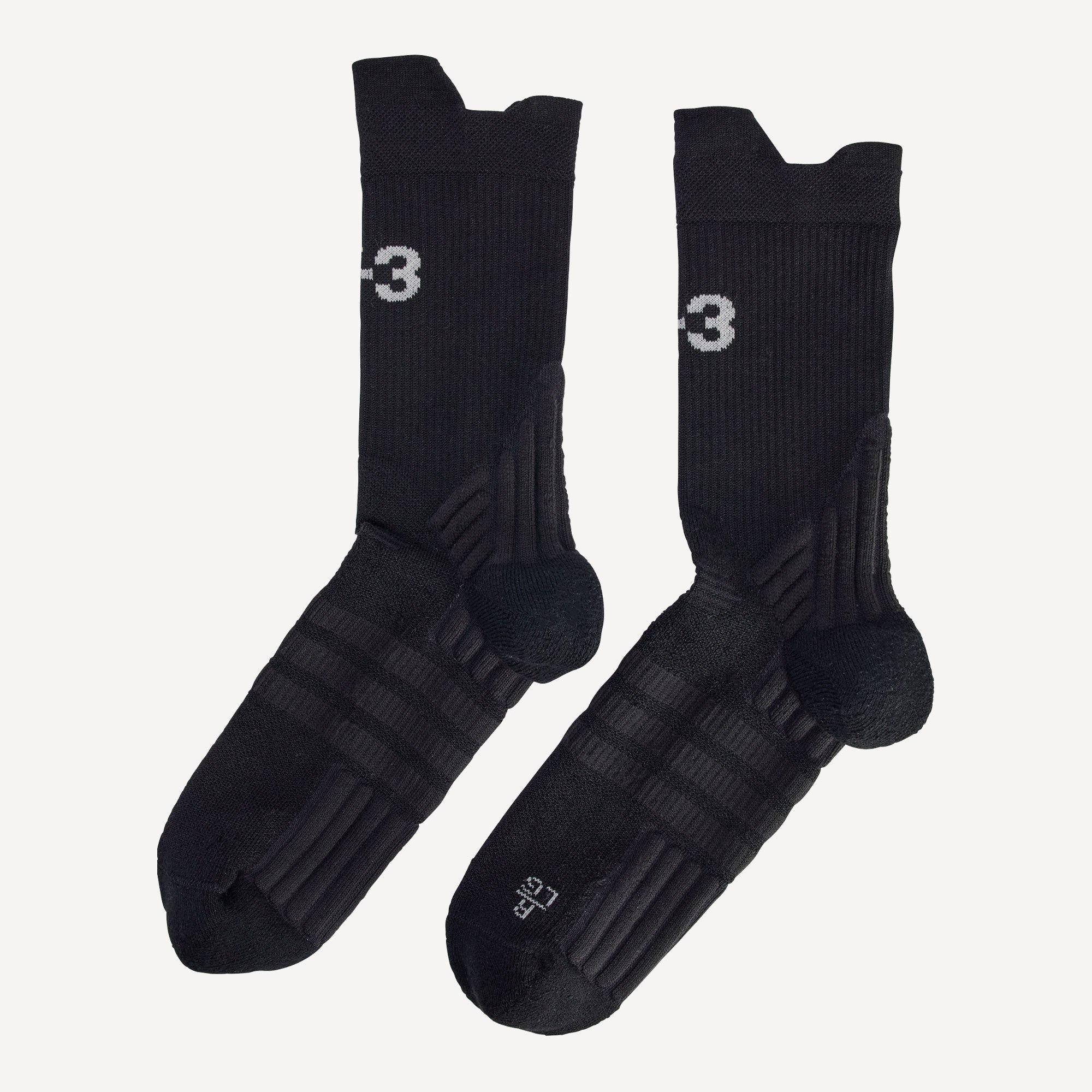 adidas Y-3 Tennis Crew Socks - Black (1)
