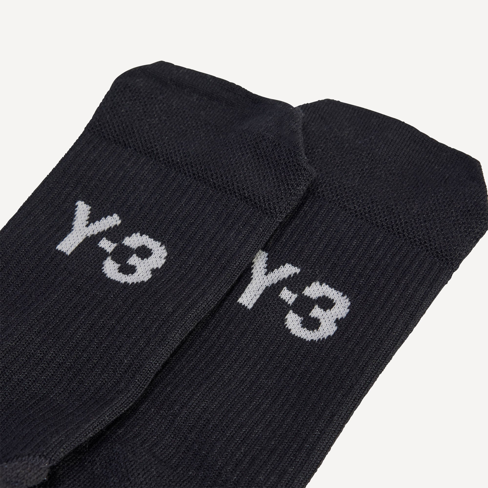 adidas Y-3 Tennis Crew Socks - Black (2)
