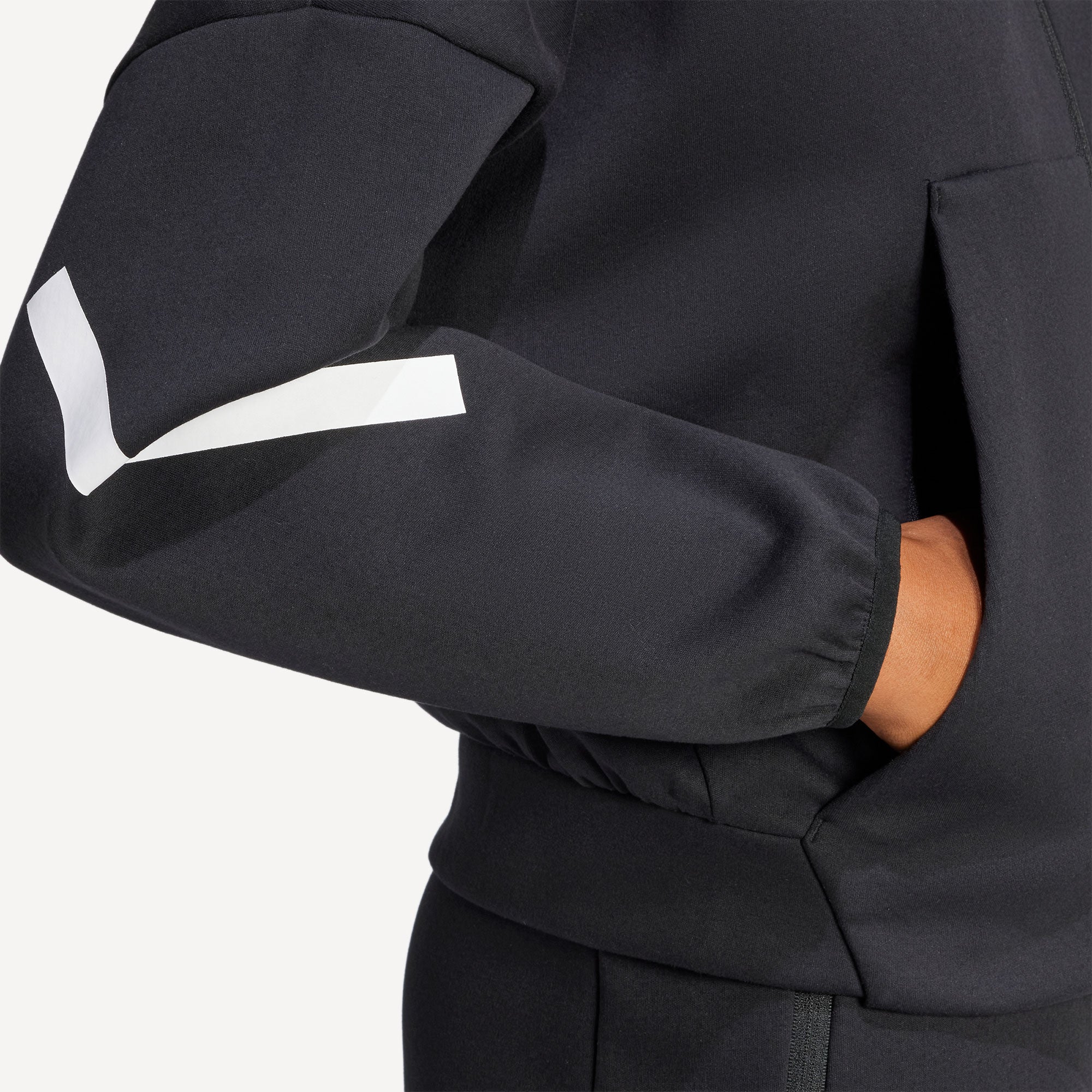 adidas ZNE Women's Full-Zip Hoody - Black | Tennis Only