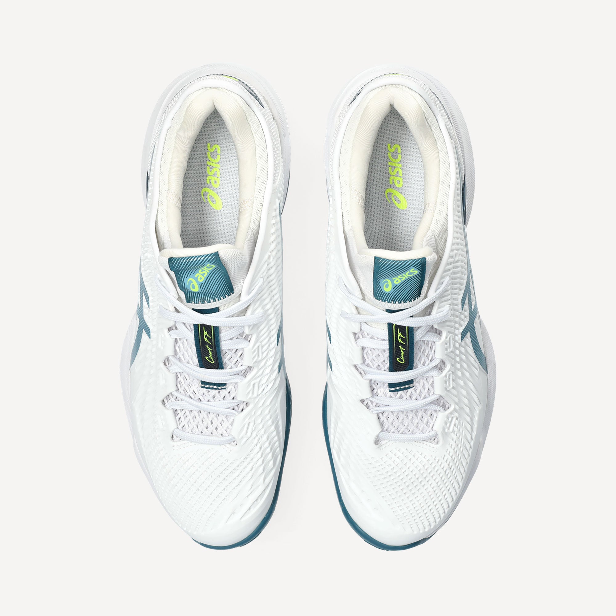 ASICS Court FF 3 Men's Clay Court Tennis Shoes White (7)