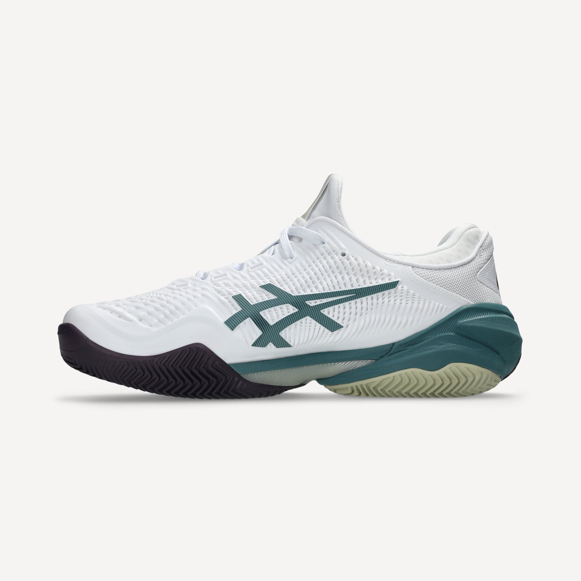 ASICS Court FF 3 Men's Clay Court Tennis Shoes - White (3)