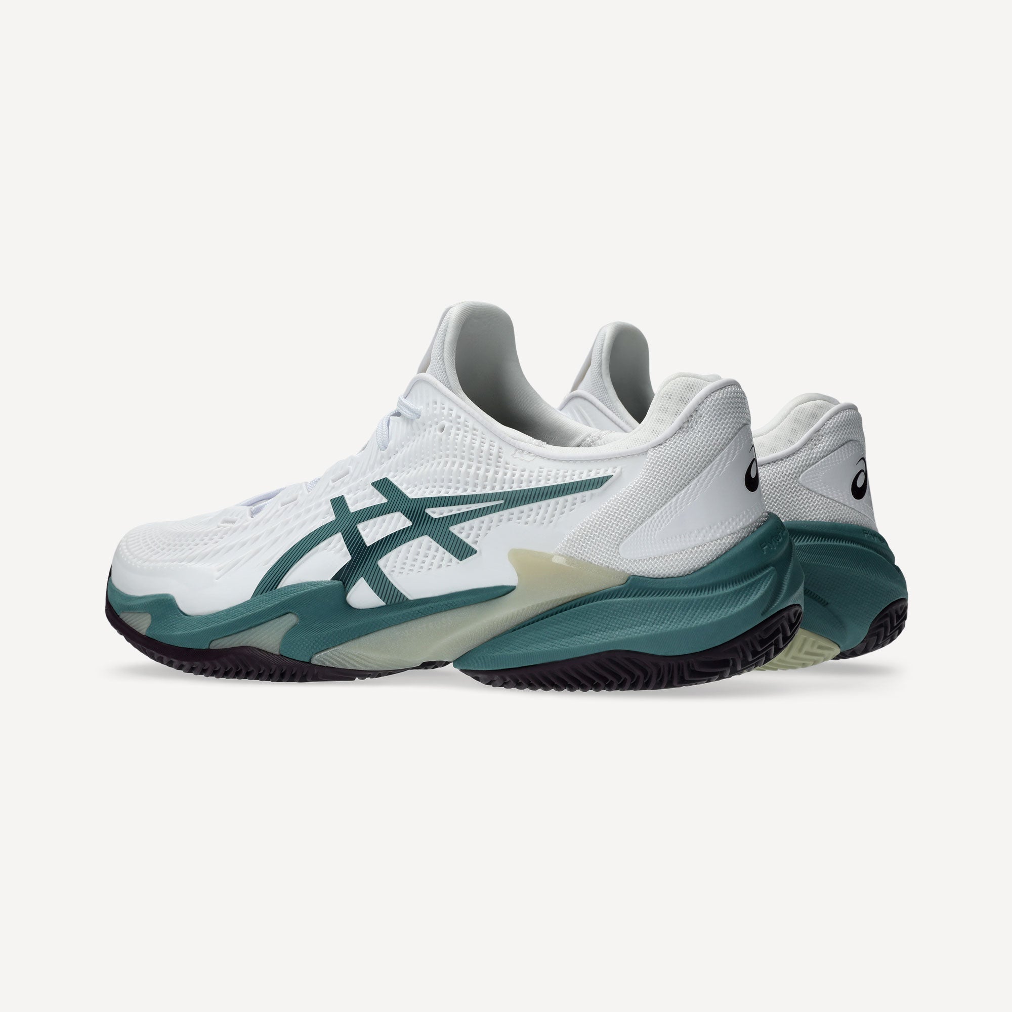ASICS Court FF 3 Men's Clay Court Tennis Shoes - White (5)