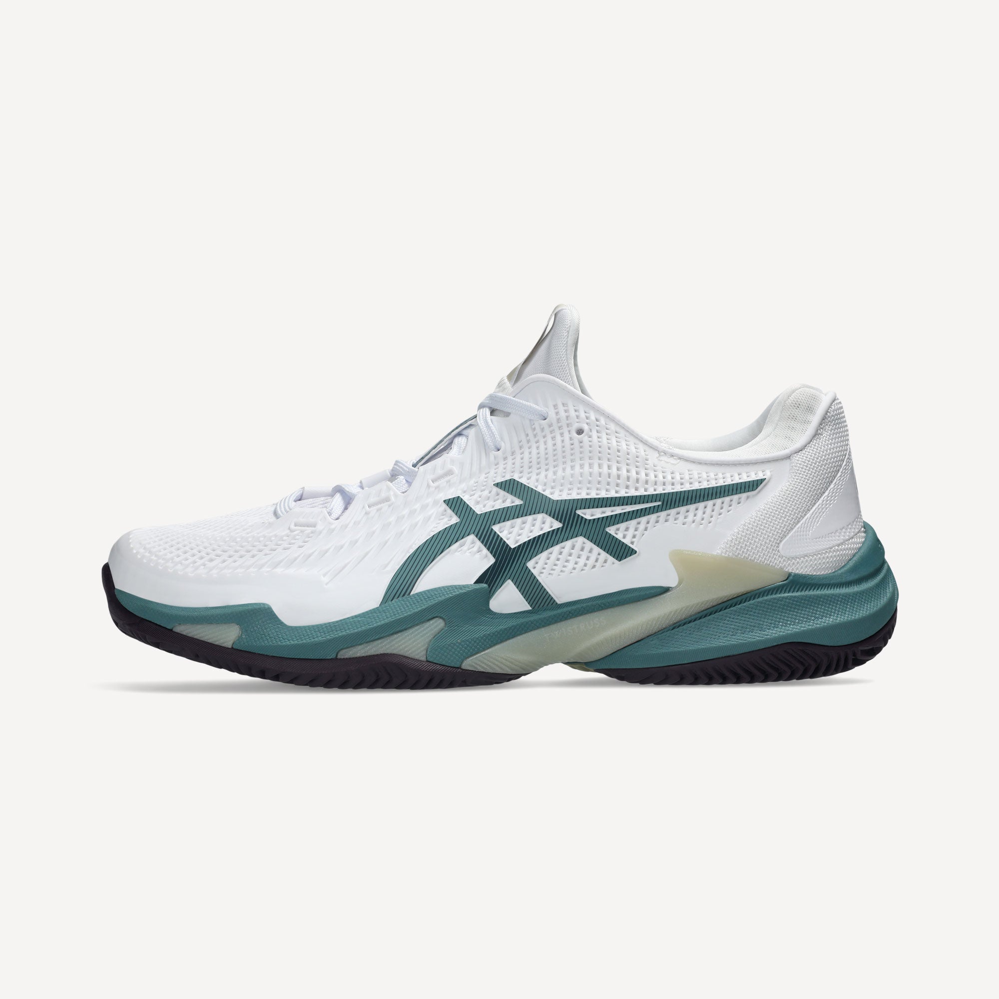 ASICS Court FF 3 Men's Clay Court Tennis Shoes - White (8)