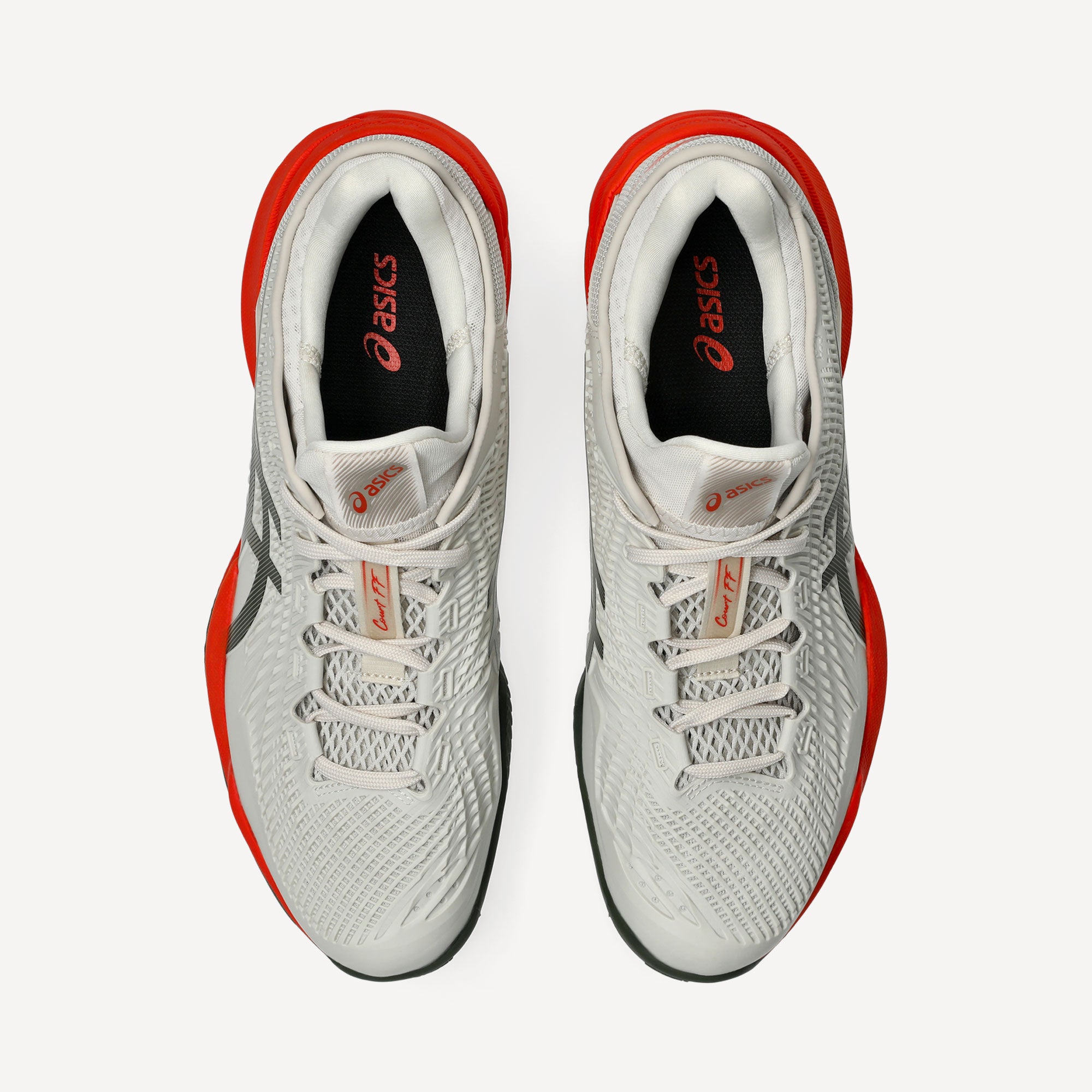 ASICS Court FF 3 Men's Clay Court Tennis Shoes - Off-white (7)