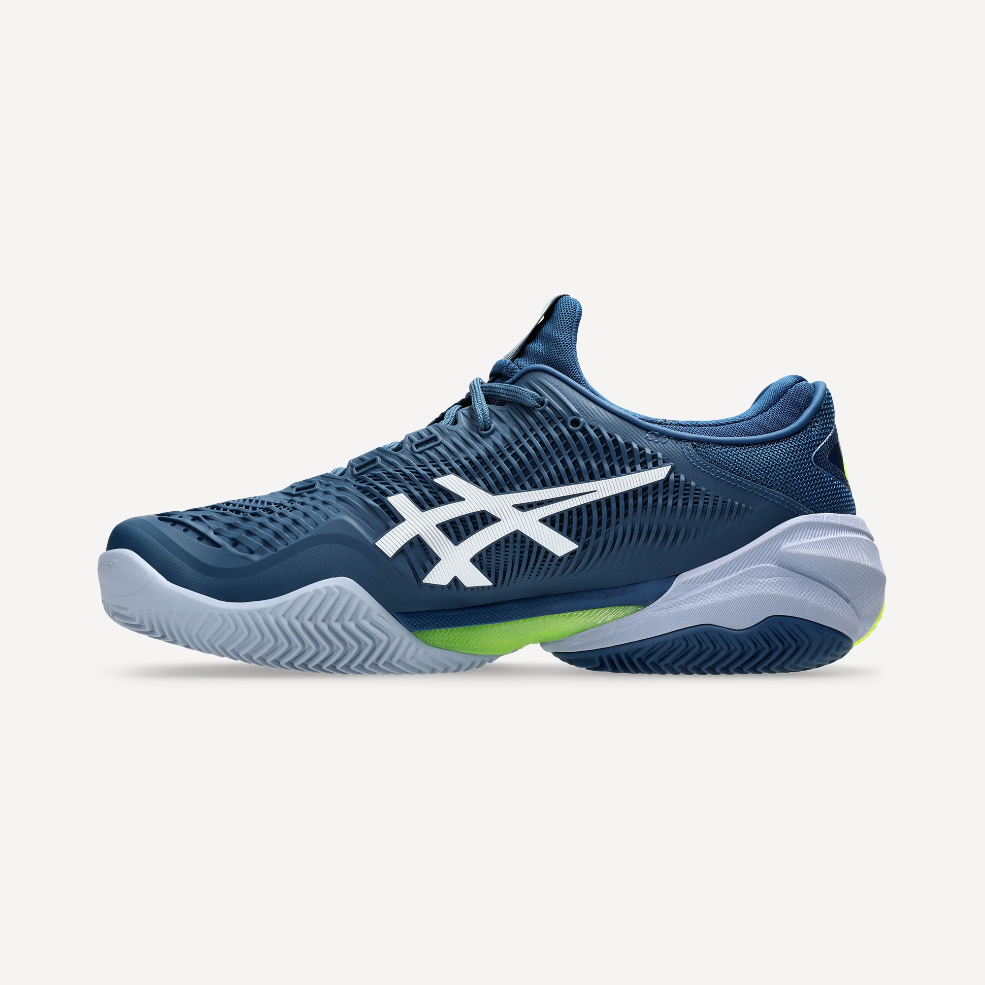 ASICS Court FF 3 Men's Clay Court Tennis Shoes - Blue (3)