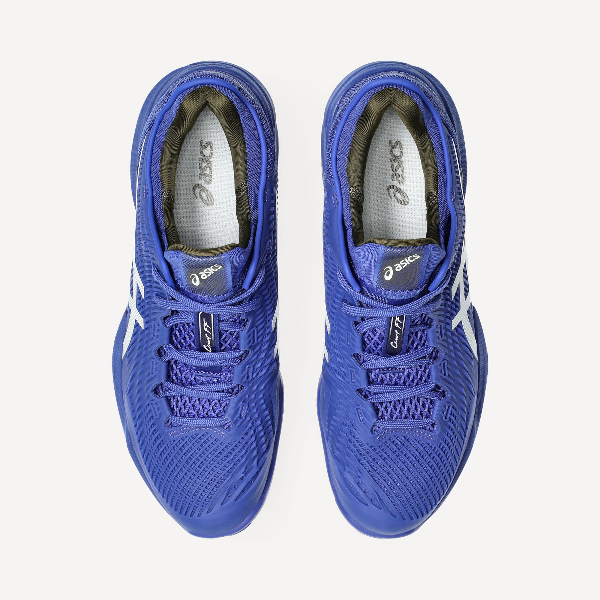 ASICS Court FF 3 Men's Clay Court Tennis Shoes - Blue (7)