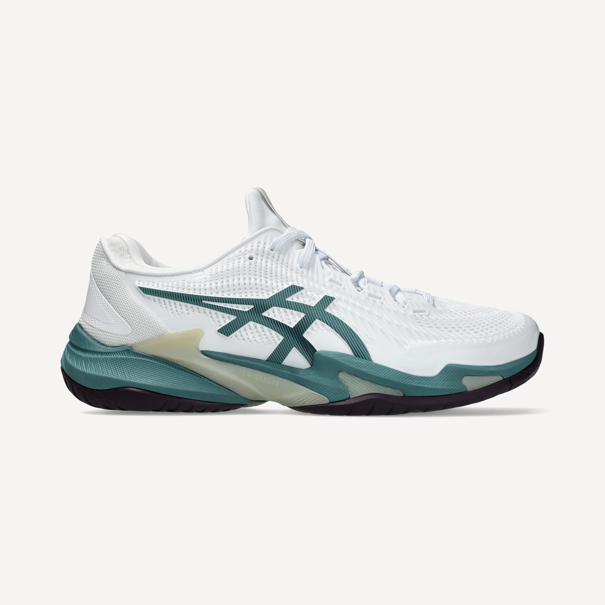 ASICS Court FF 3 Men's Hard Court Tennis Shoes - White (1)