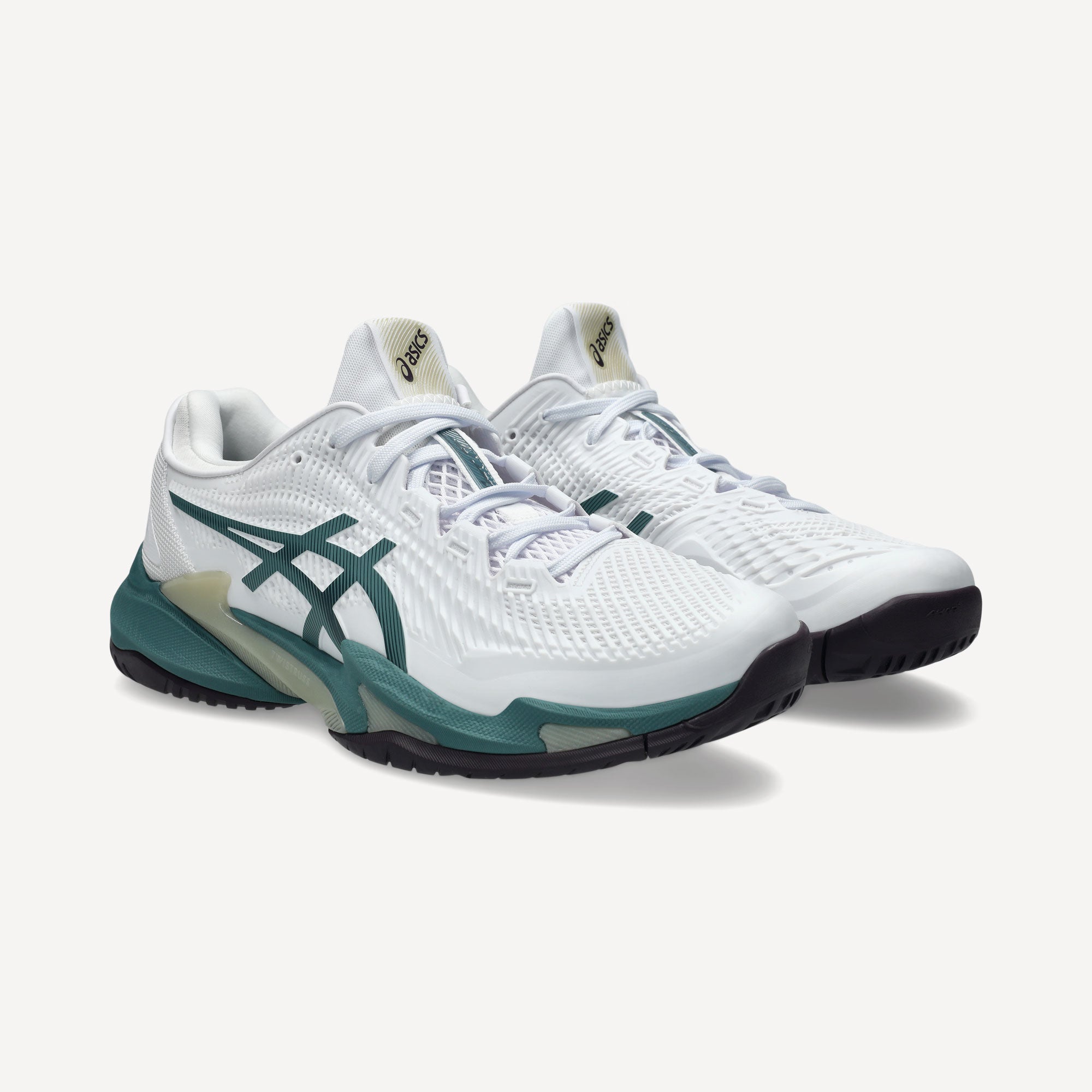 ASICS Court FF 3 Men's Hard Court Tennis Shoes - White (4)