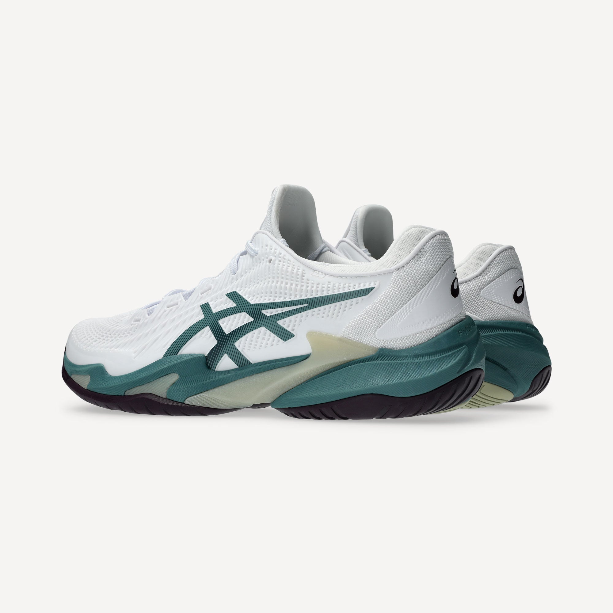 ASICS Court FF 3 Men's Hard Court Tennis Shoes - White (5)