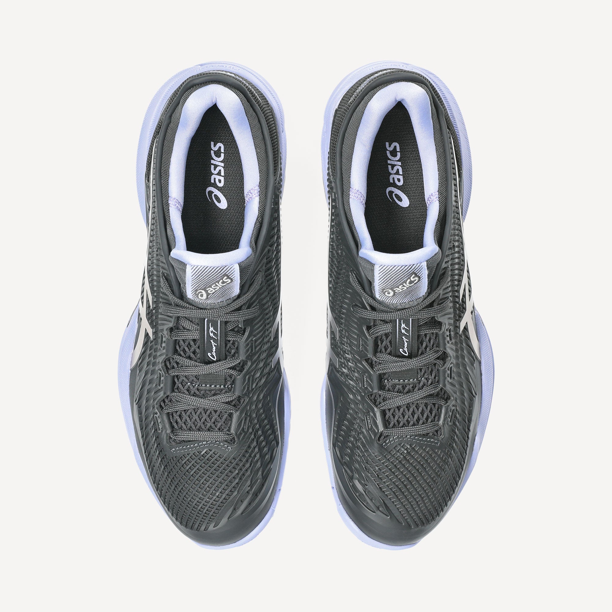 ASICS Court FF 3 Night Energy Men's Hard Court Tennis Shoes - Grey (7)
