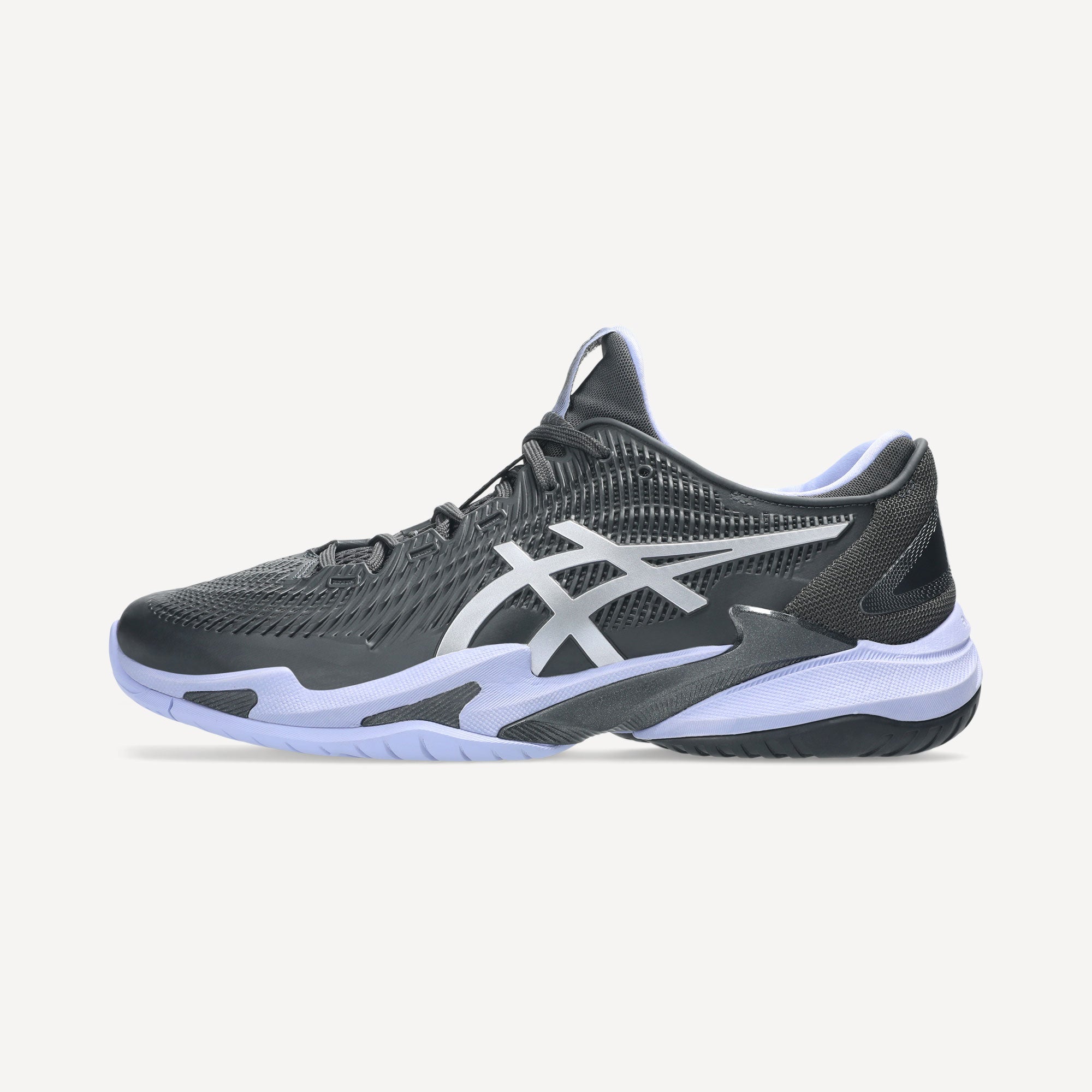 ASICS Court FF 3 Night Energy Men's Hard Court Tennis Shoes - Grey (8)