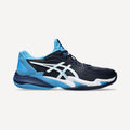 ASICS Court FF 3 Novak Men's Clay Court Tennis Shoes - Blue (1)