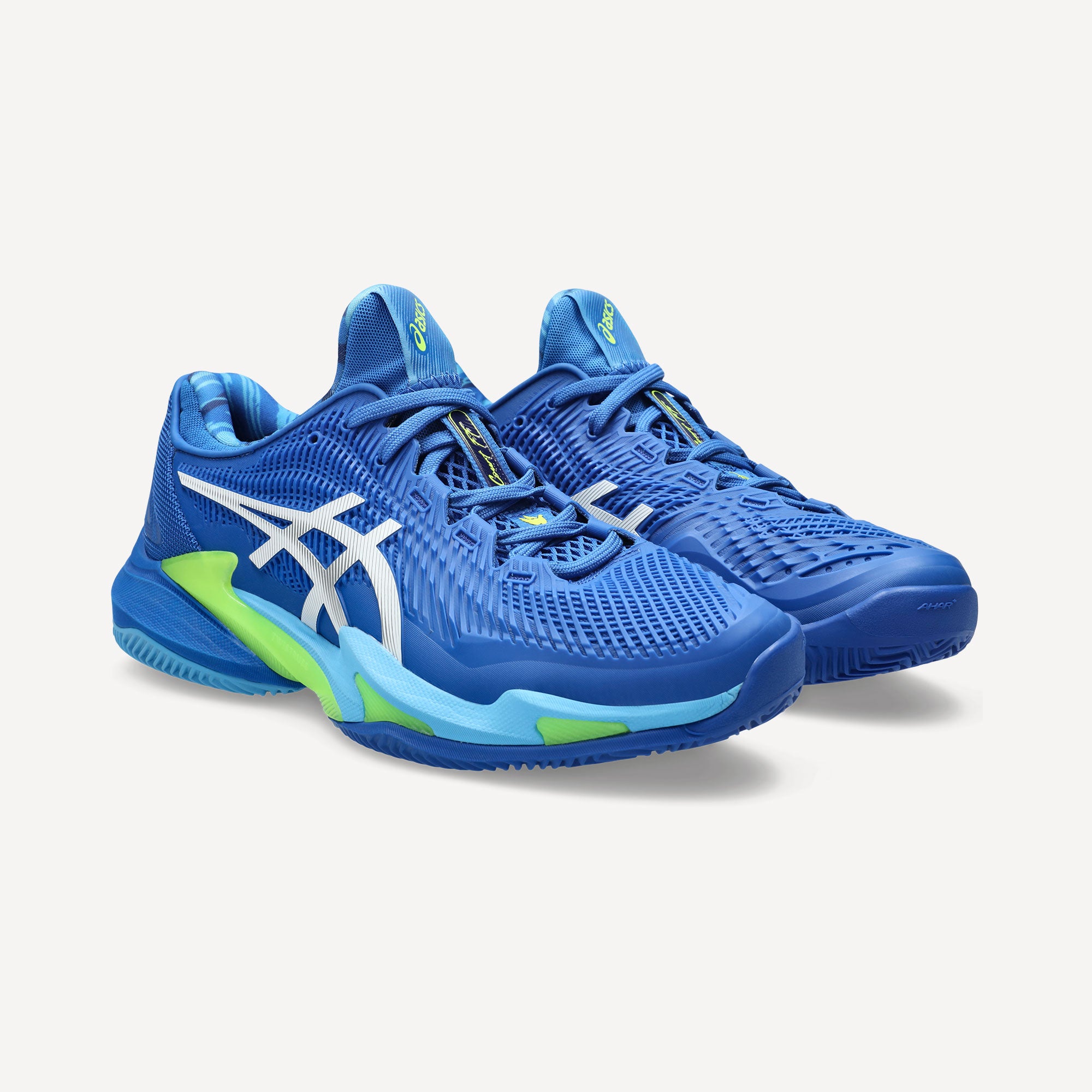 ASICS Court FF 3 Novak Men's Clay Court Tennis Shoes Blue (4)