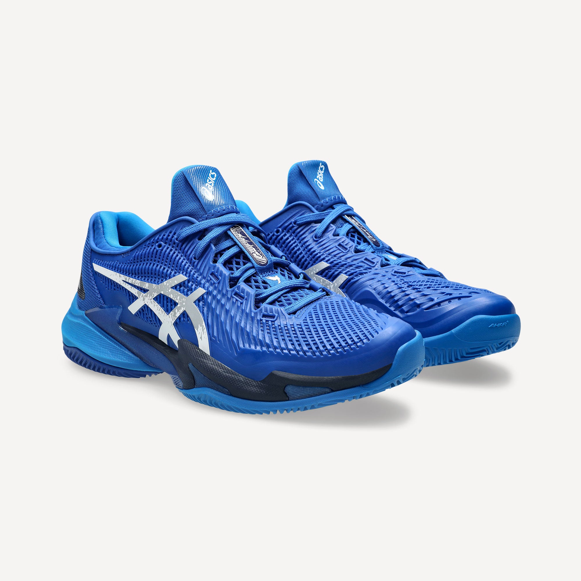 ASICS Court FF 3 Novak Men's Clay Court Tennis Shoes - Blue (4)