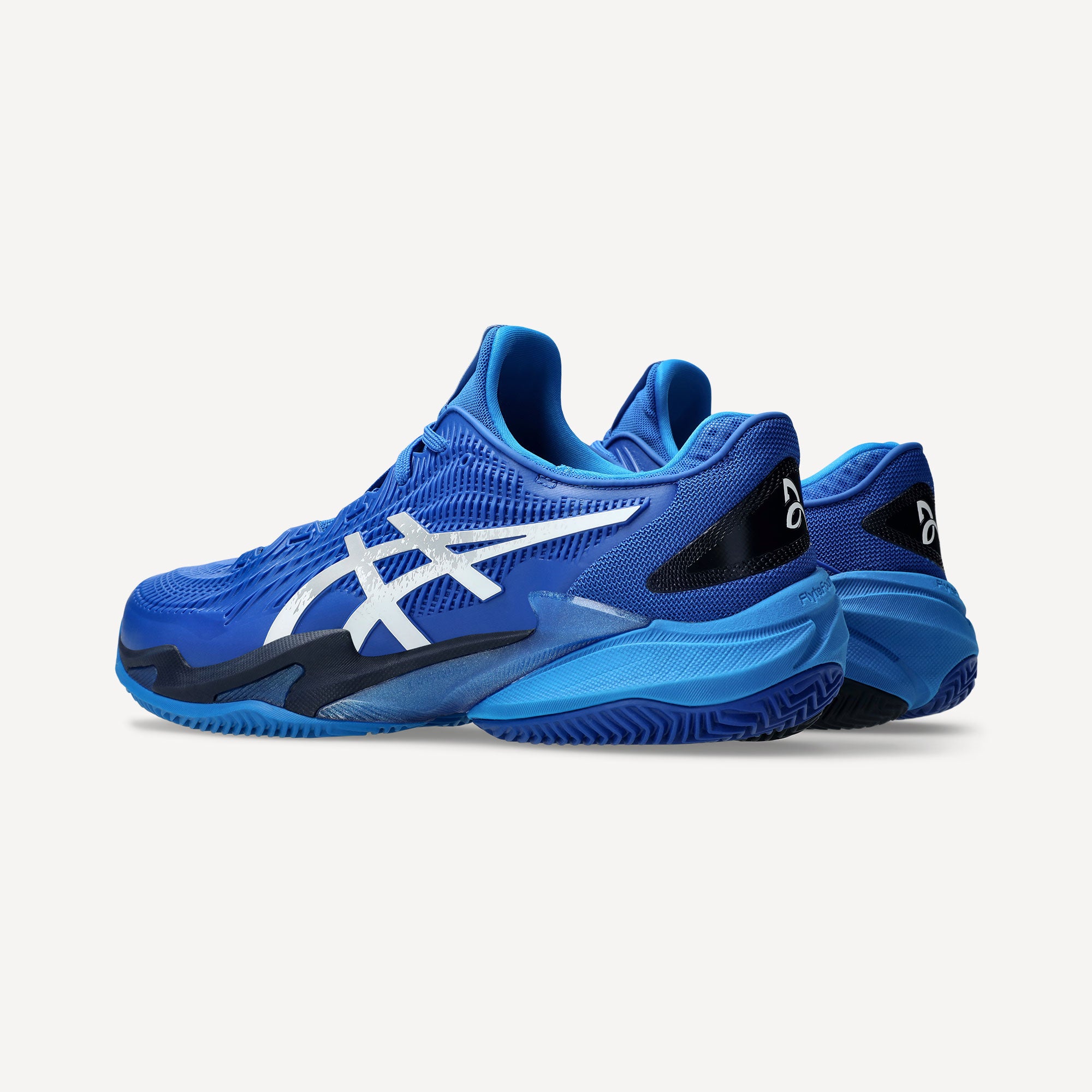 ASICS Court FF 3 Novak Men's Clay Court Tennis Shoes - Blue (5)