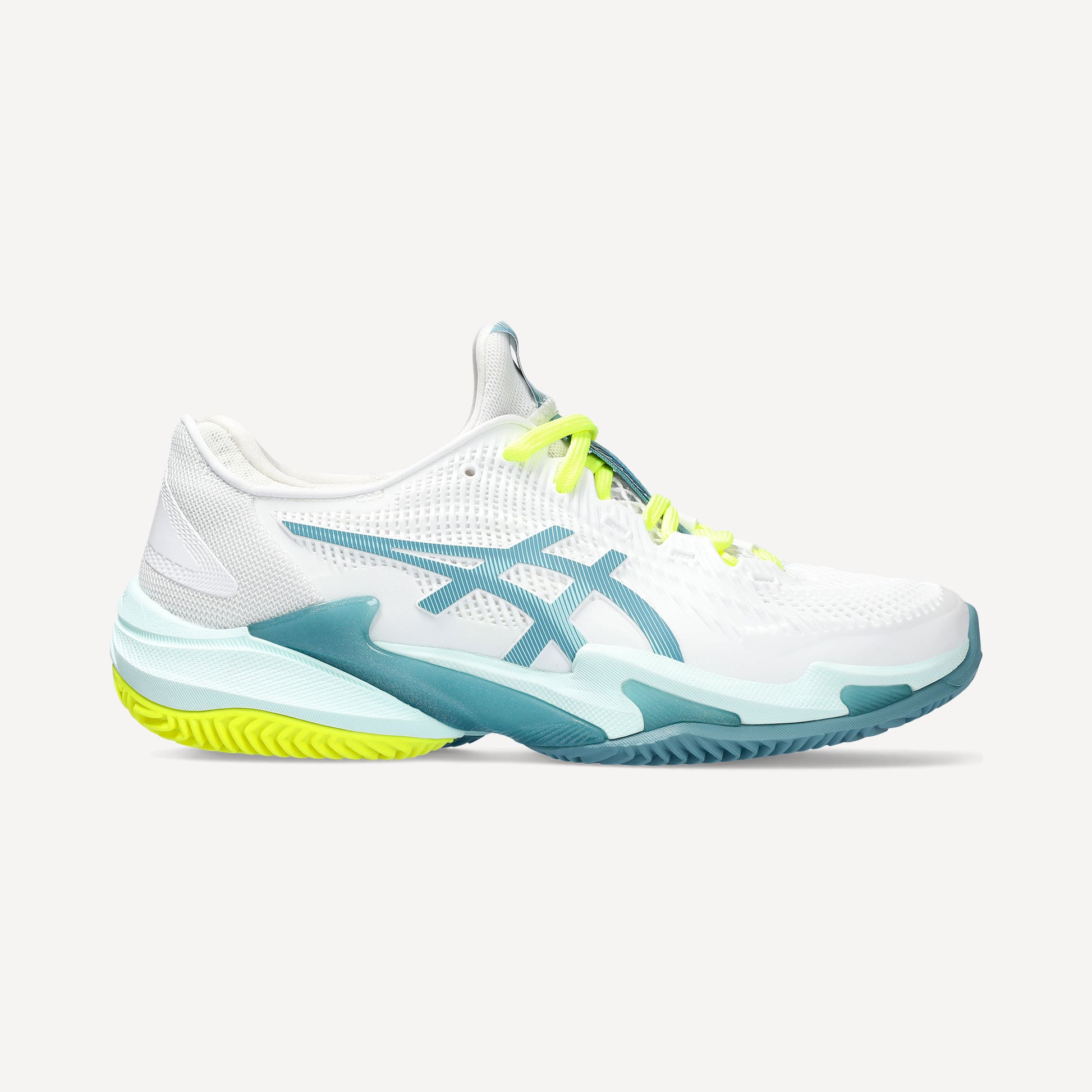 ASICS Court FF 3 Women's Clay Court Tennis Shoes White (1)