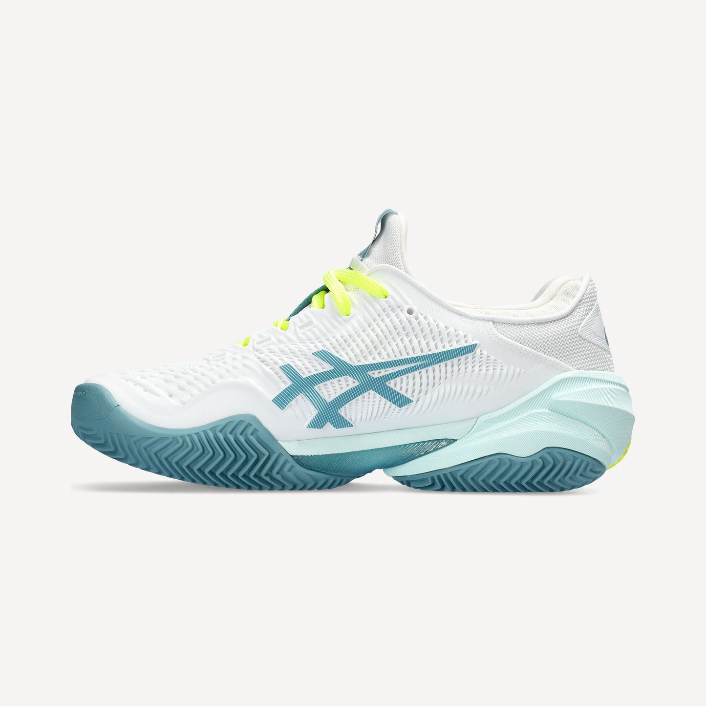 ASICS Court FF 3 Women's Clay Court Tennis Shoes White (3)