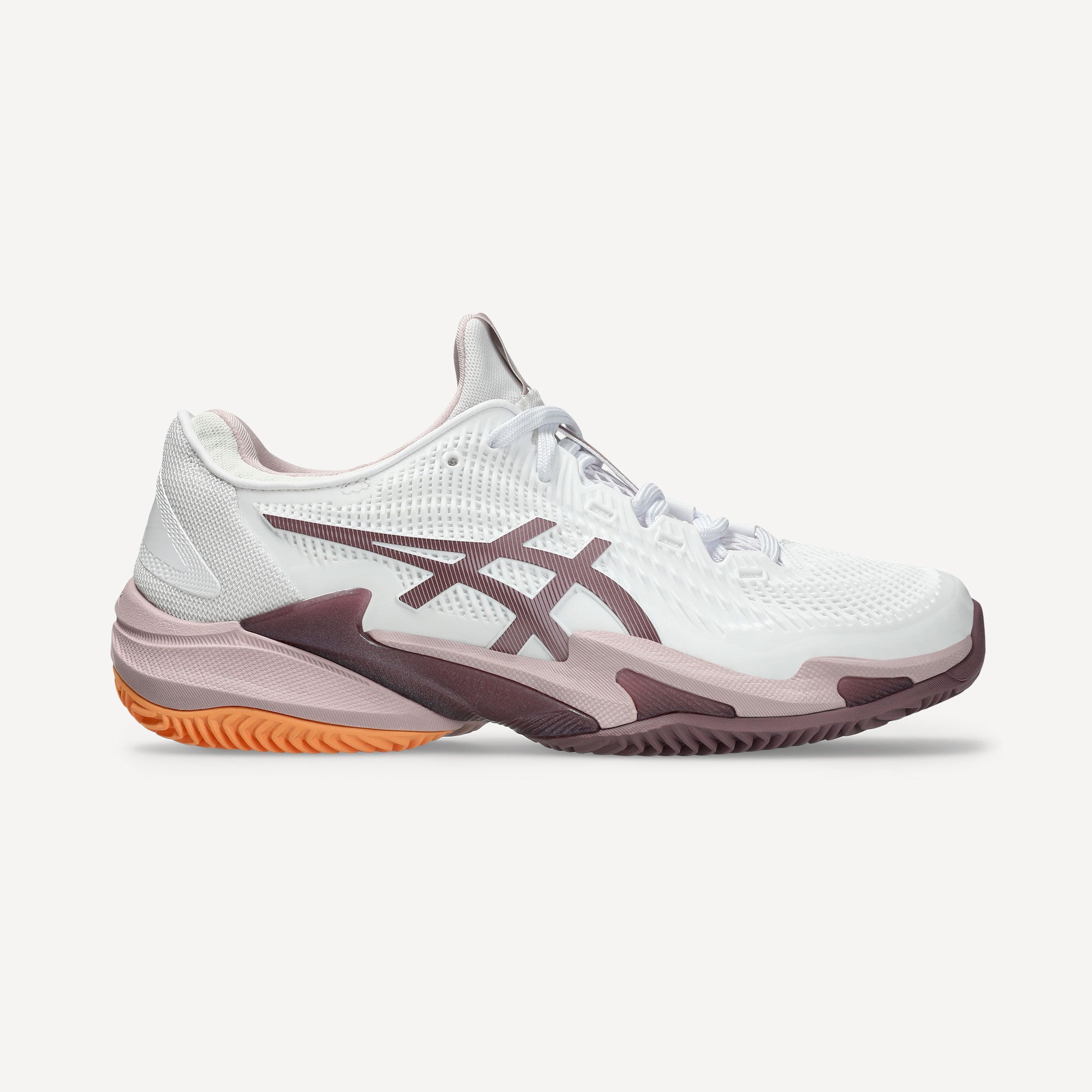 ASICS Court FF 3 Women's Clay Court Tennis Shoes - White (1)