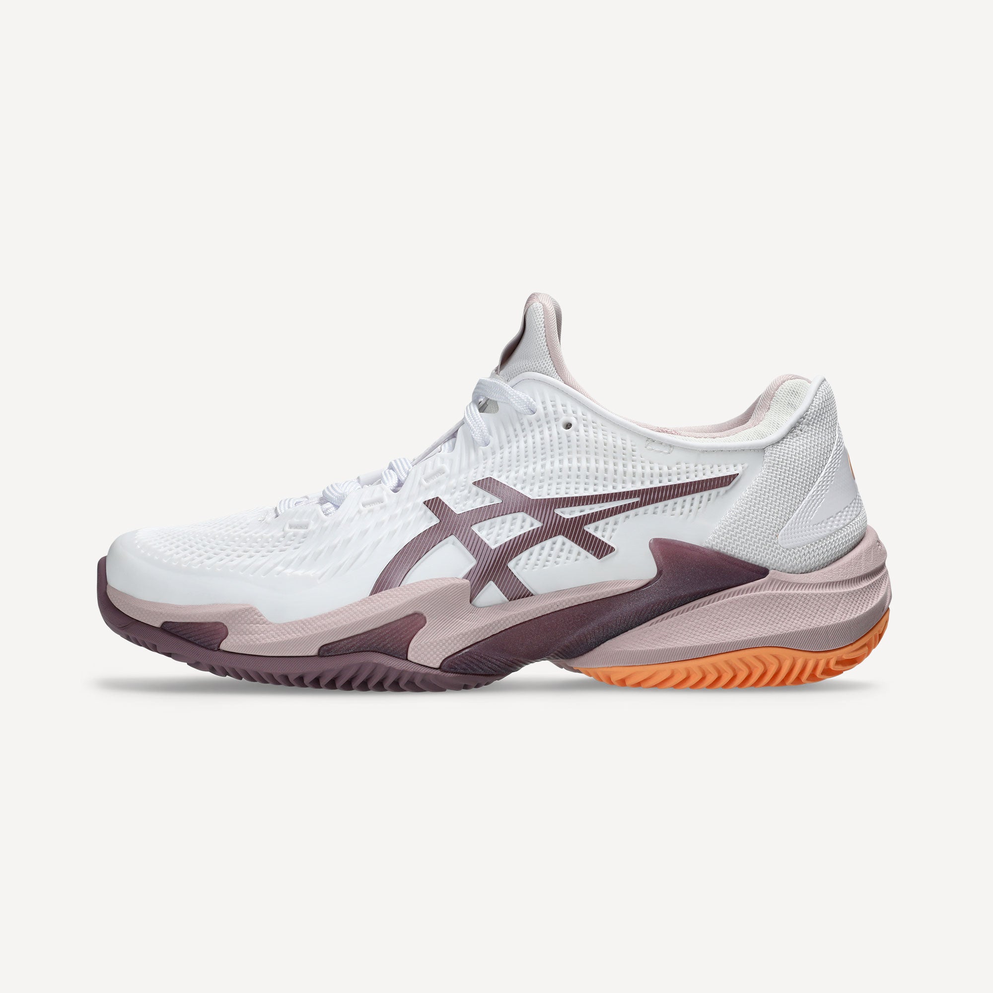 ASICS Court FF 3 Women's Clay Court Tennis Shoes - White (8)