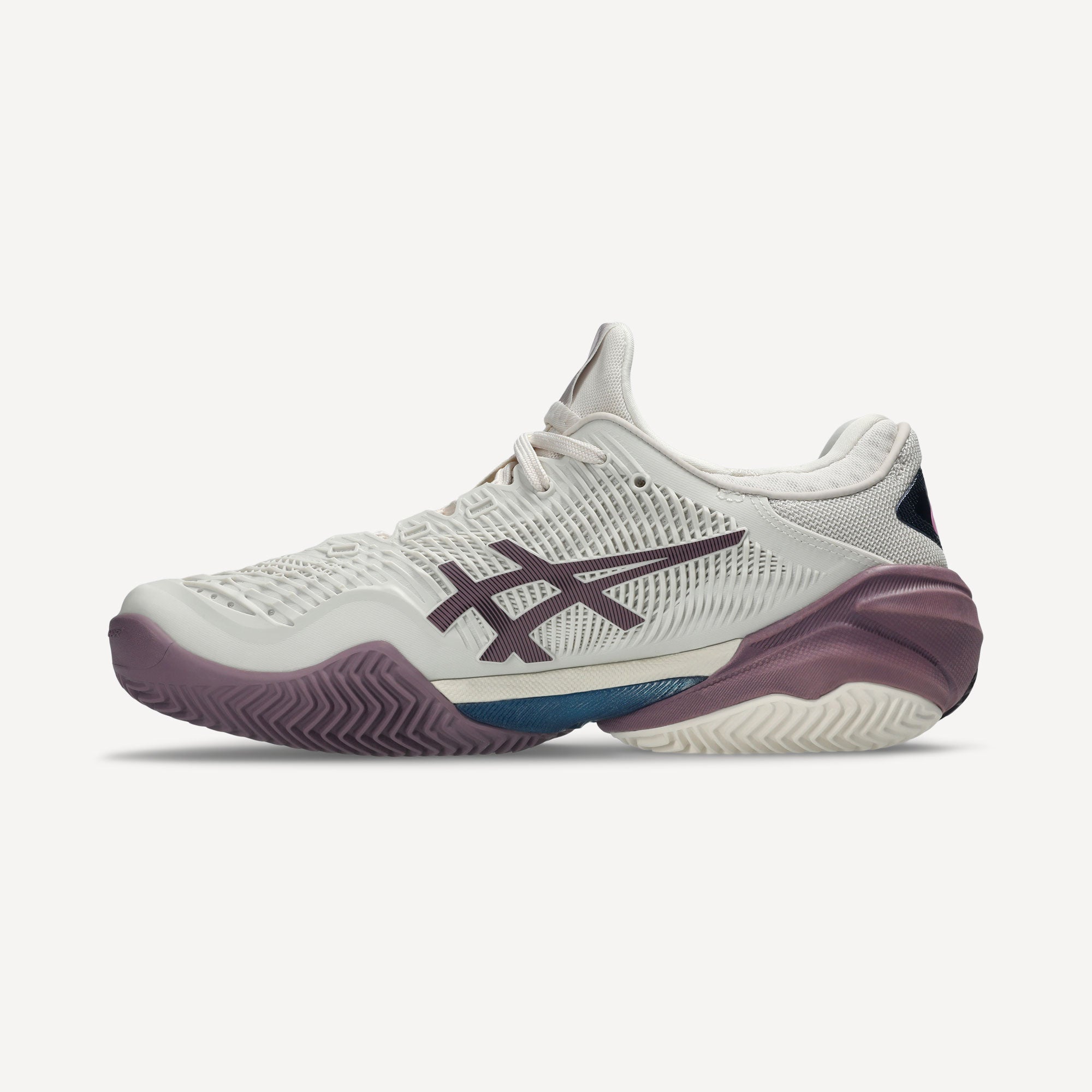 ASICS Court FF 3 Women's Clay Court Tennis Shoes - Off-white (3)