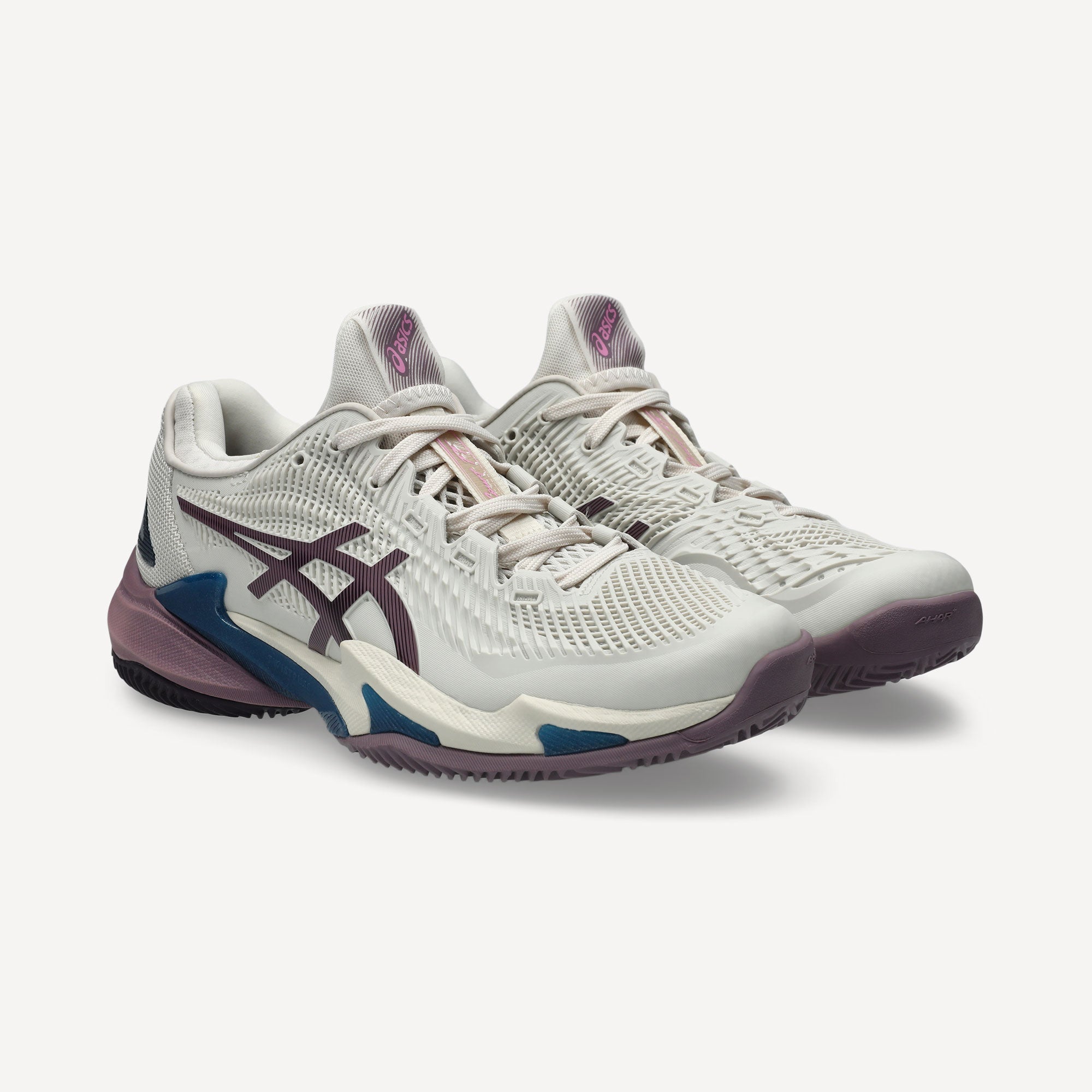 ASICS Court FF 3 Women's Clay Court Tennis Shoes - Off-white (4)
