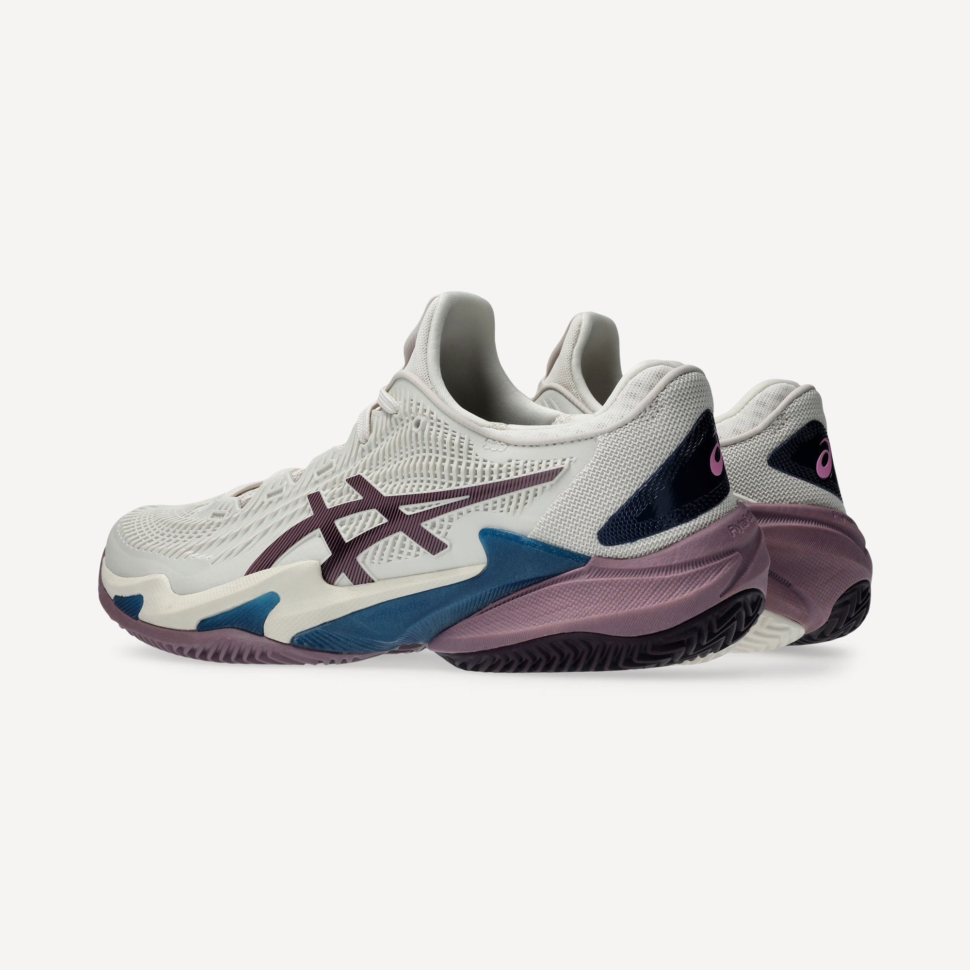 ASICS Court FF 3 Women's Clay Court Tennis Shoes - Off-white (5)