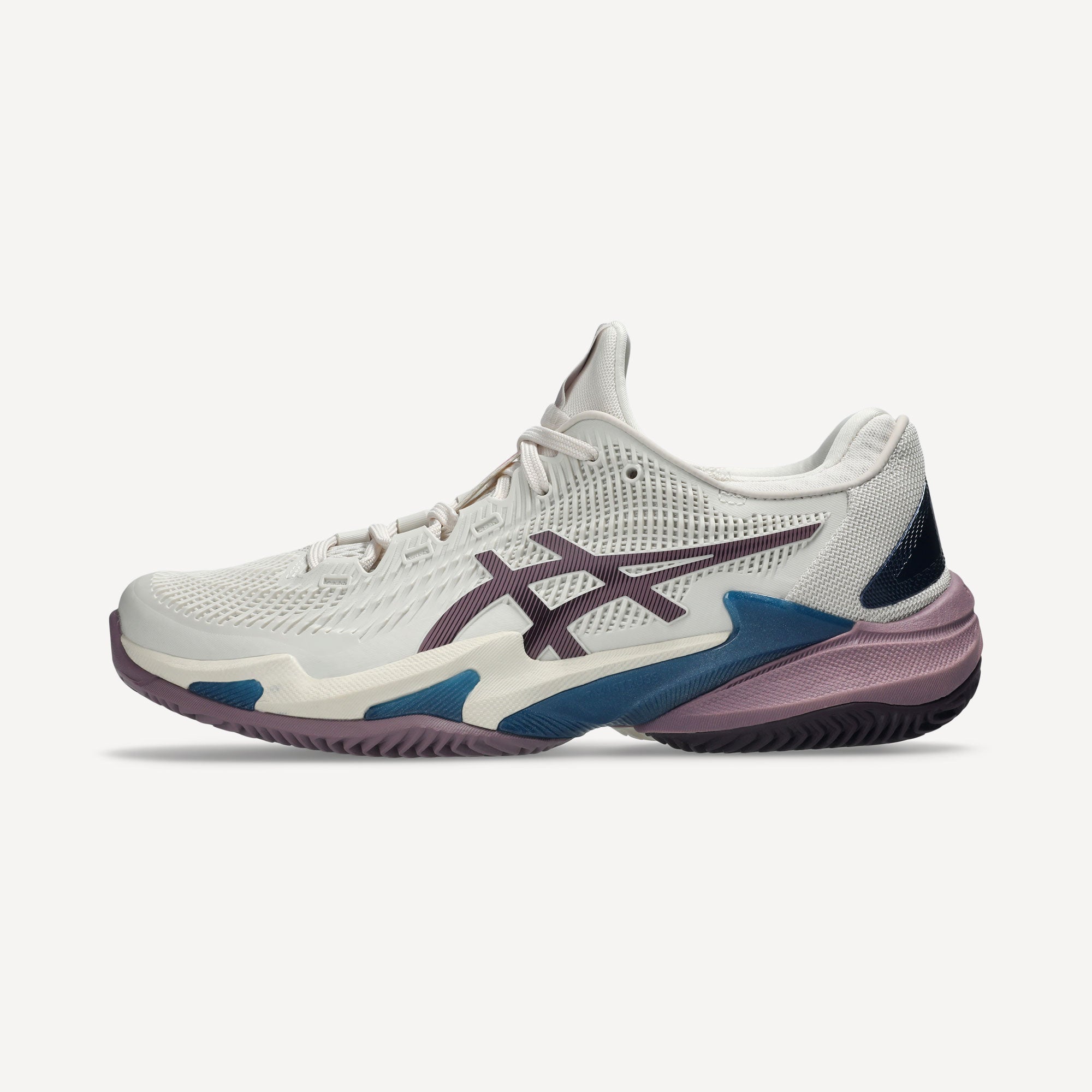 ASICS Court FF 3 Women's Clay Court Tennis Shoes - Off-white (8)