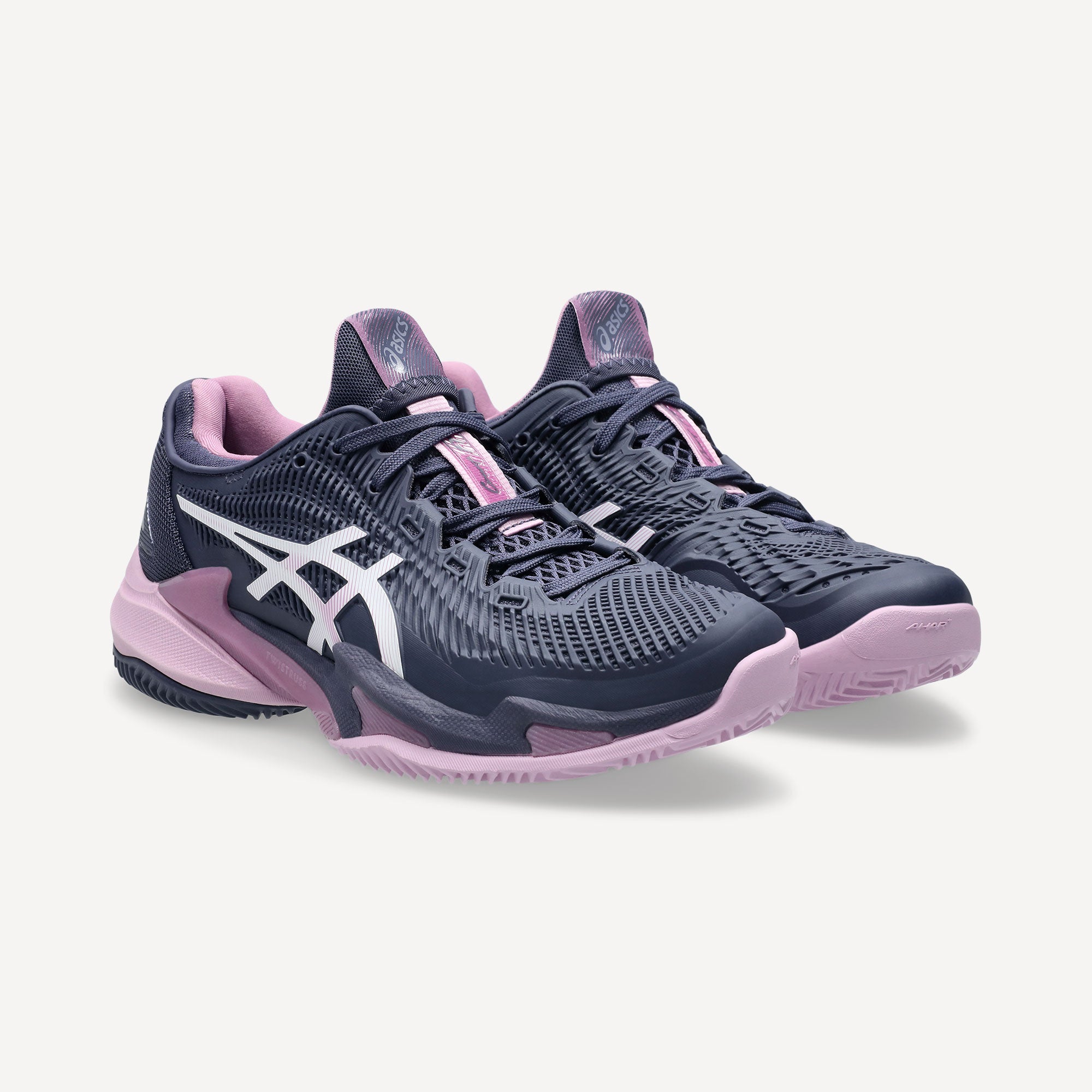 ASICS Court FF 3 Women's Clay Court Tennis Shoes - Purple (4)