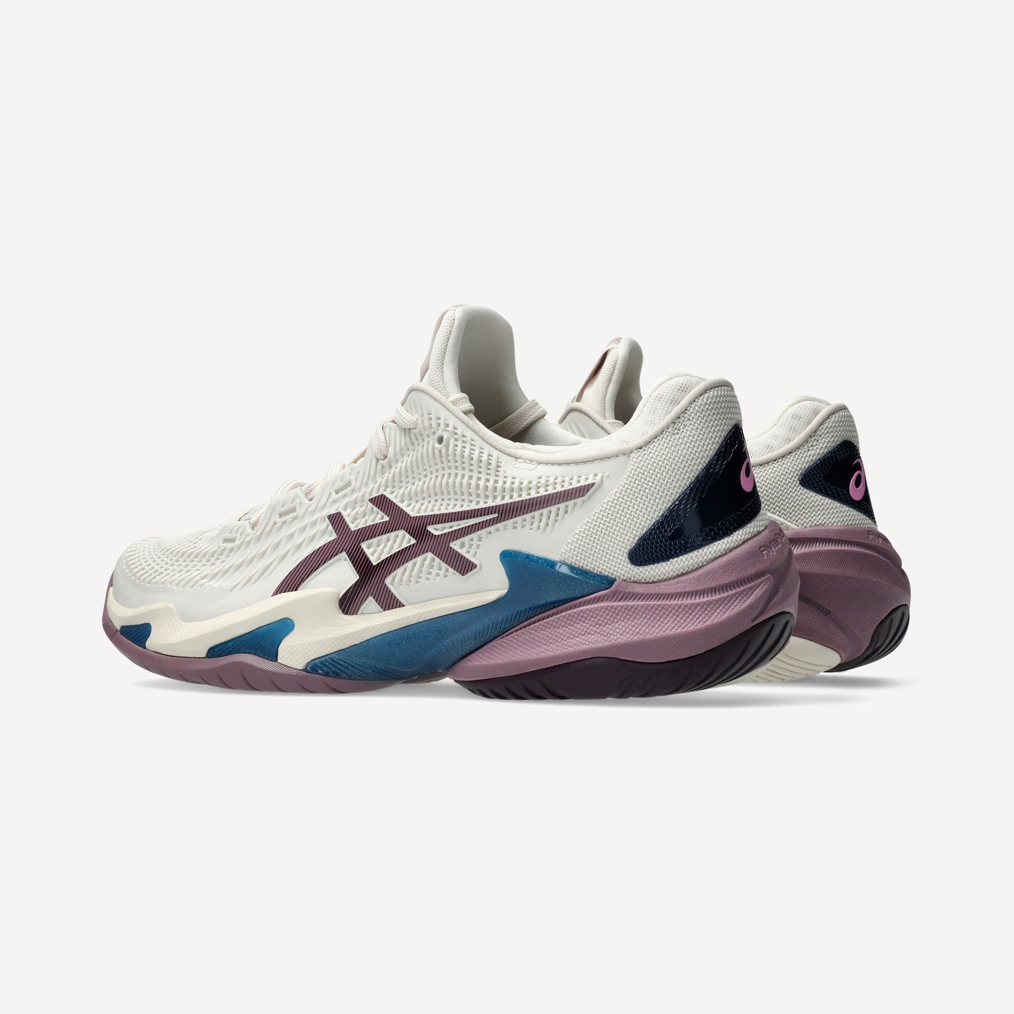 ASICS Court FF 3 Women's Hard Court Tennis Shoes - White (5)