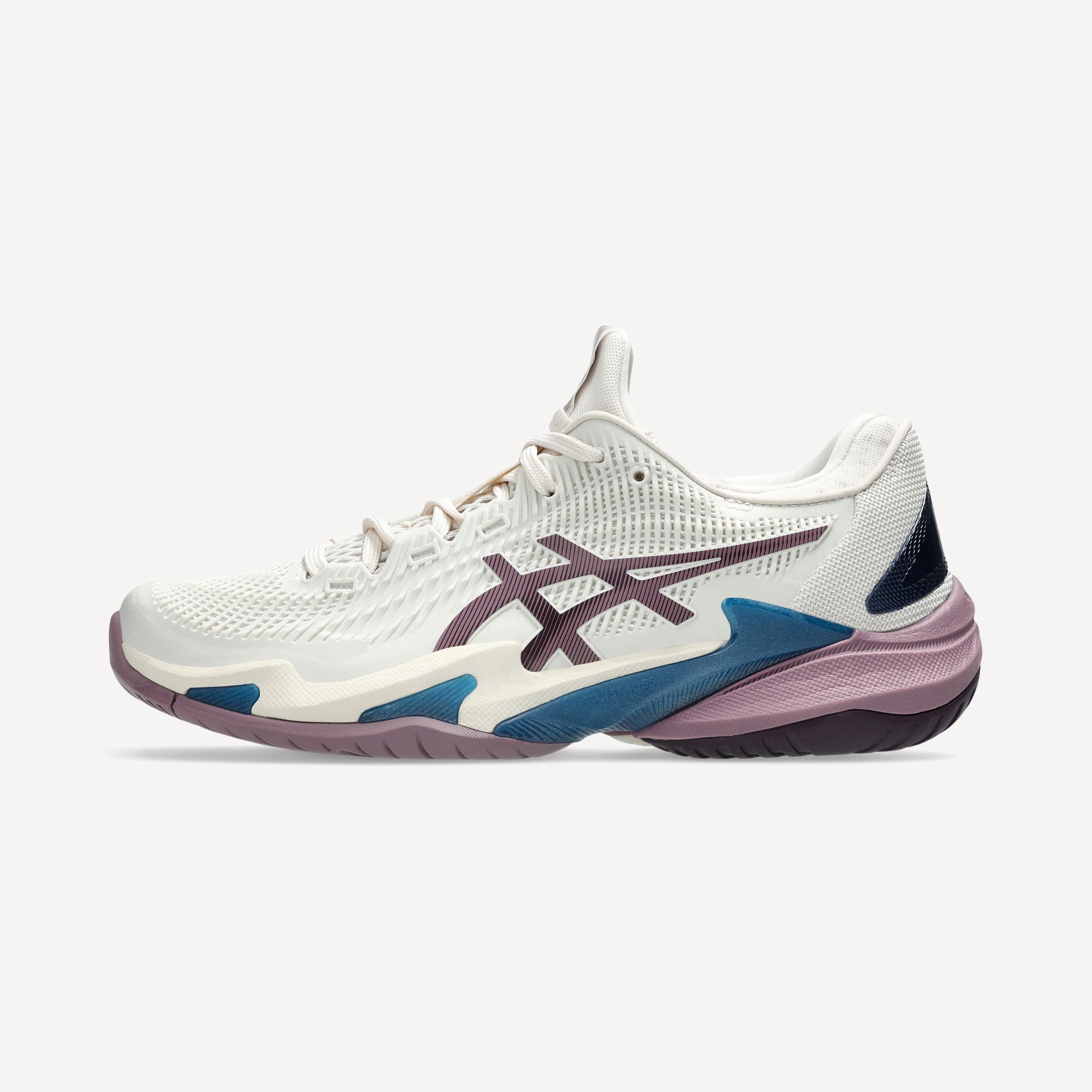 ASICS Court FF 3 Women's Hard Court Tennis Shoes - White (8)