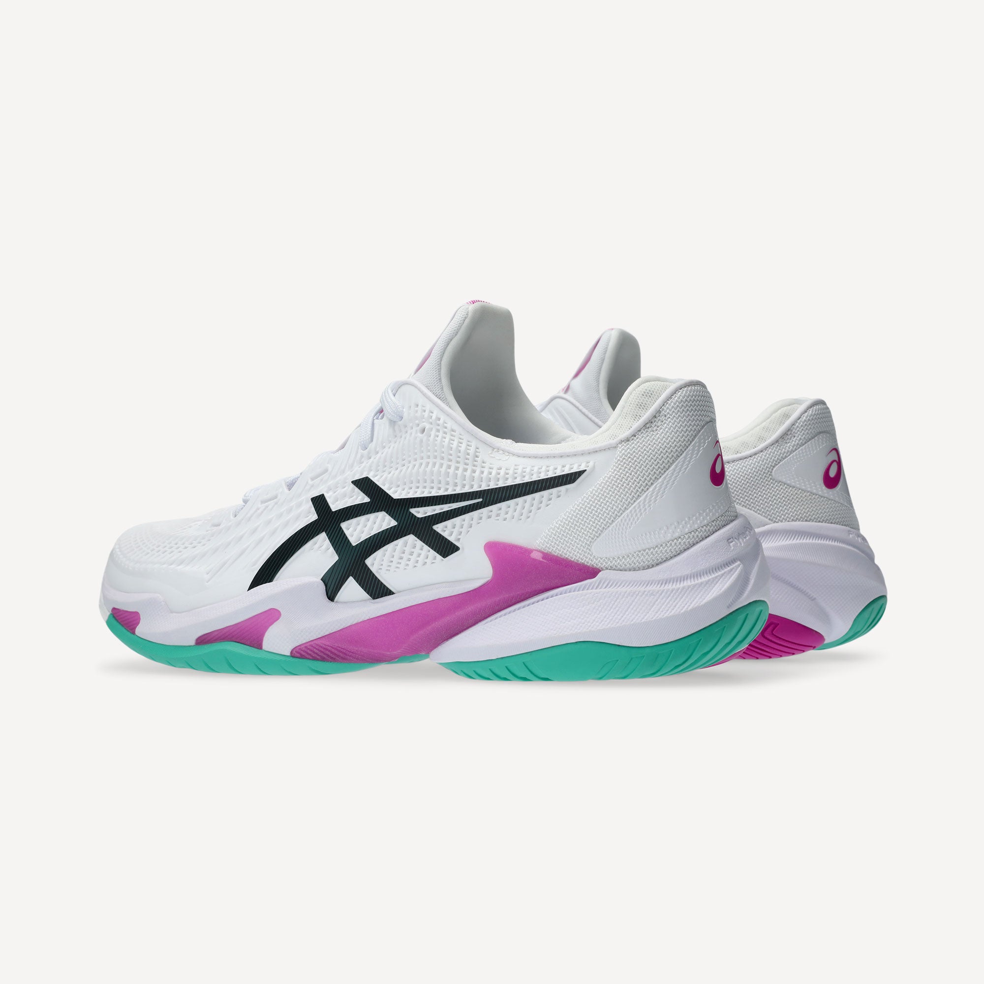 ASICS Court FF 3 Men's Hard Court Tennis Shoes - White (5)