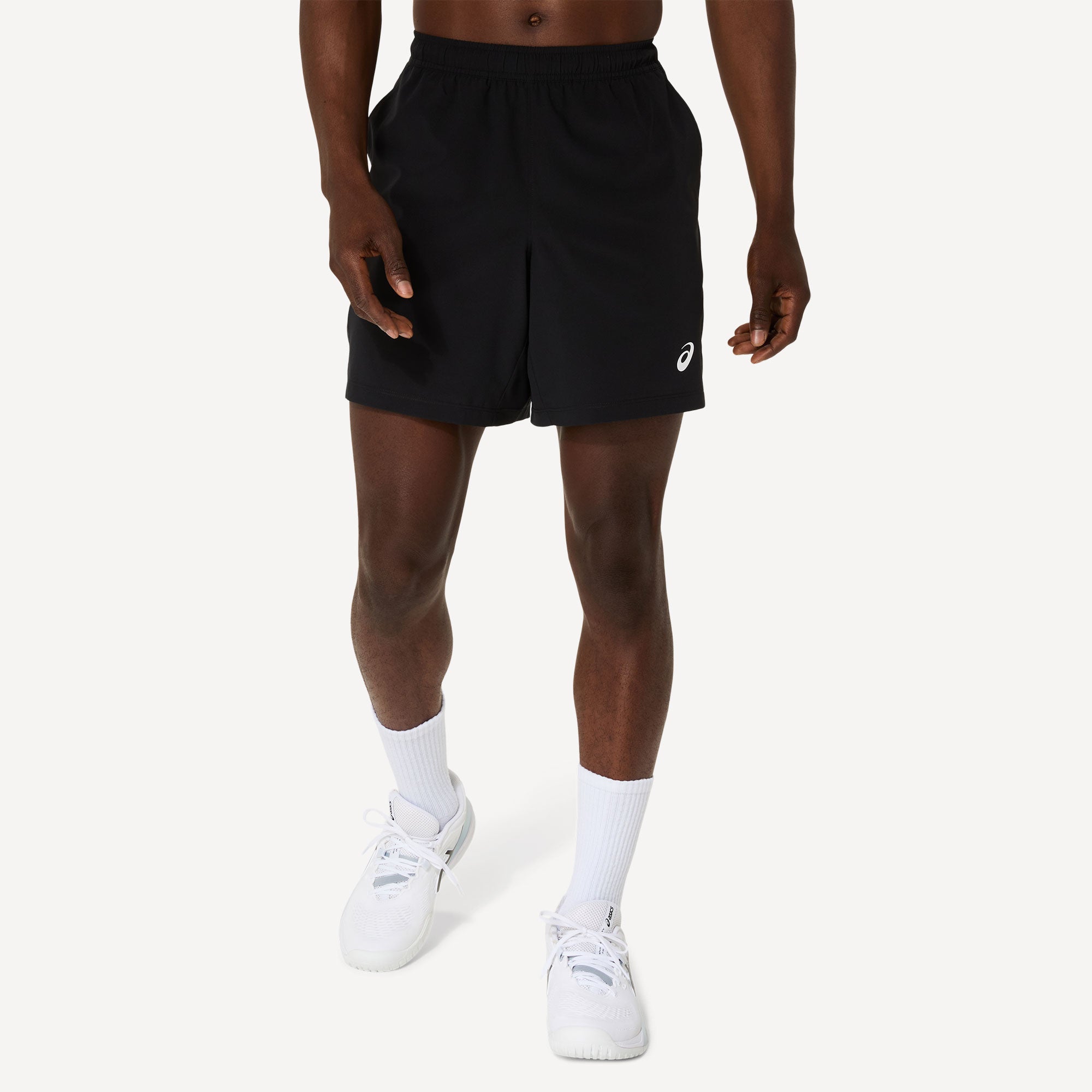 ASICS Court Men's 7-Inch Tennis Shorts - Black (1)