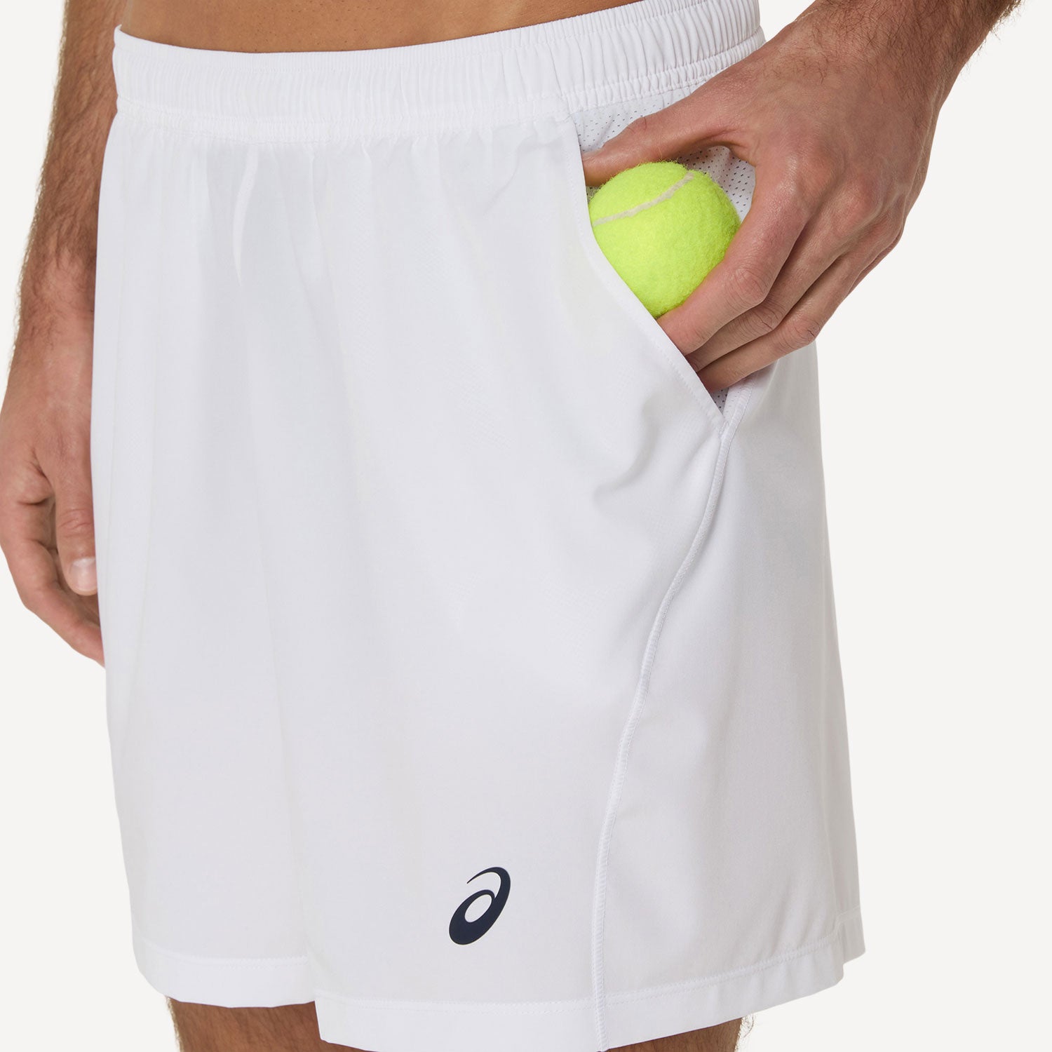 ASICS Court Men's 7-Inch Tennis Shorts - White (4)