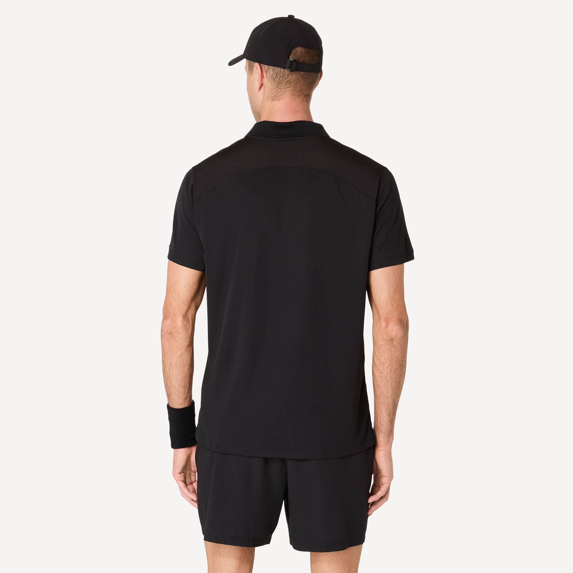 ASICS Court Men's Tennis Polo - Black (2)