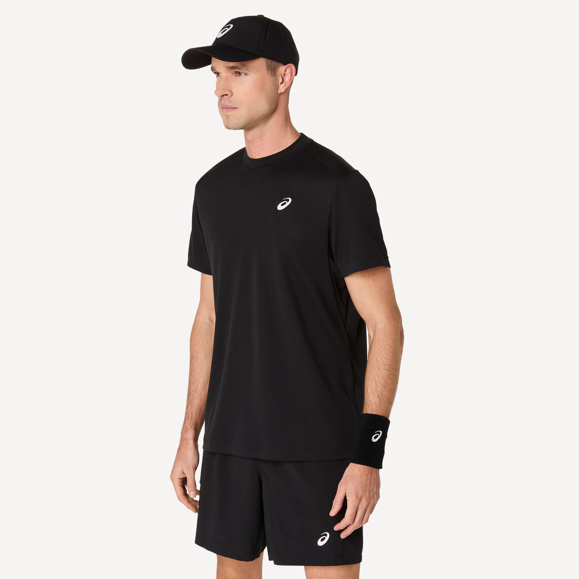 ASICS Court Men's Tennis Shirt - Black (3)