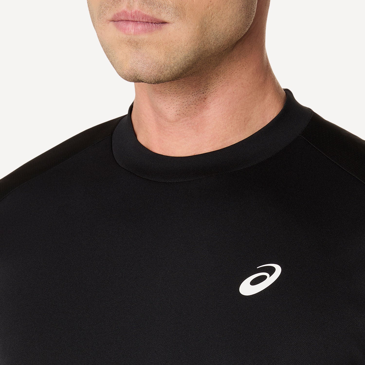 ASICS Court Men's Tennis Shirt - Black (4)