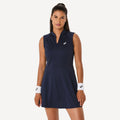 ASICS Court Women's Tennis Dress - Dark Blue (1)