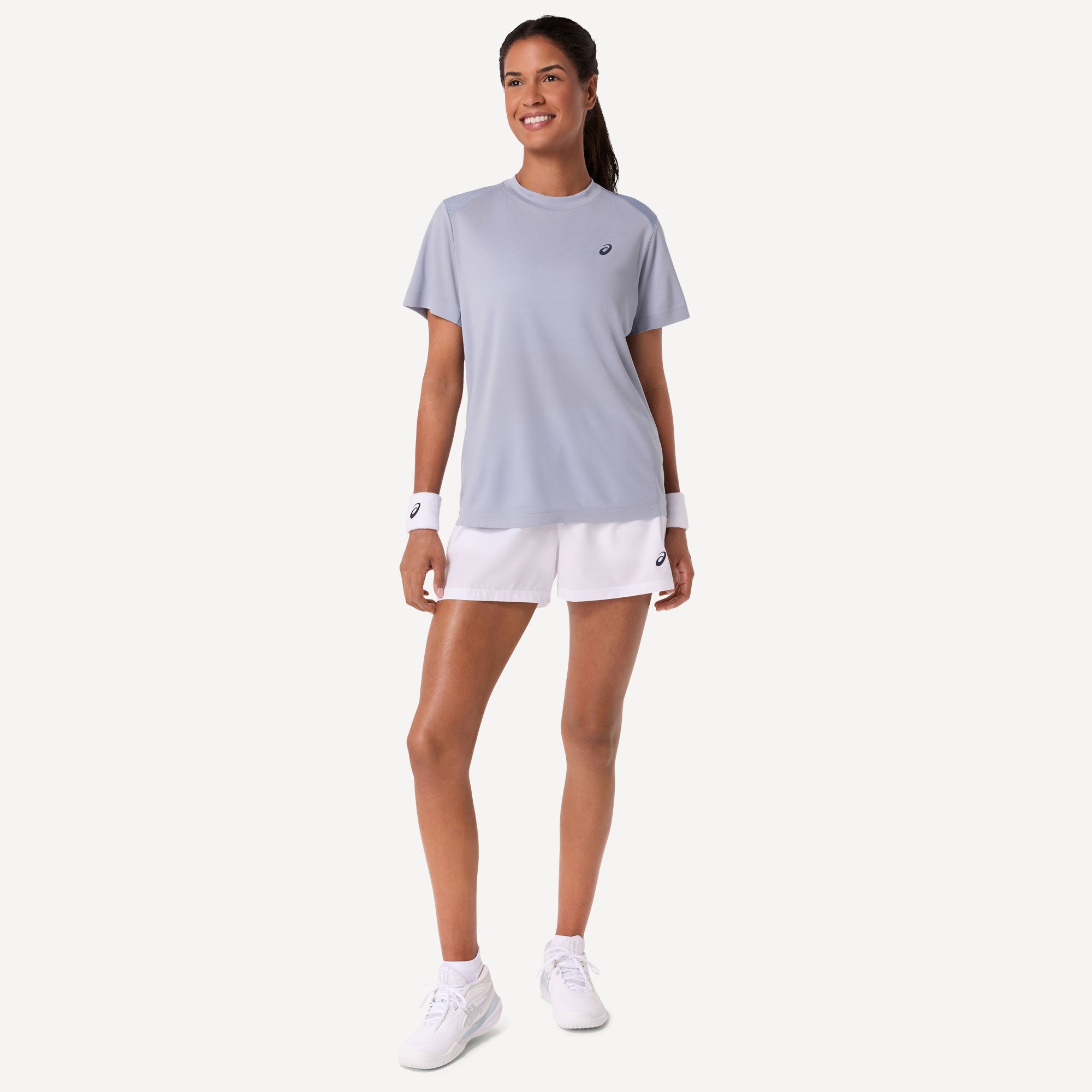 ASICS Court Women's Tennis Shirt - Blue (6)